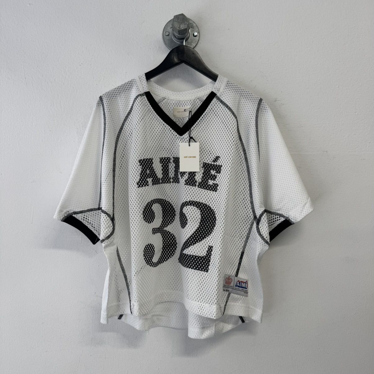 トップス NAS AIME LEON DORE MESH BASEBALL JERSEY Aime Leon Dore The Genesis Mesh Baseball Jersey White Men's