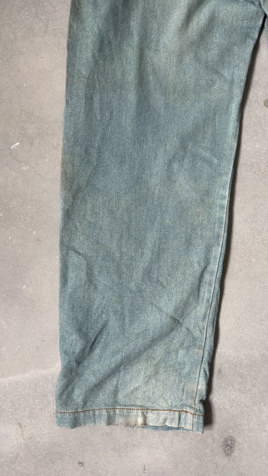 Japanese Brand VINTAGE SHREDDERS BIG BACK POCKET JEANS Size US 34 / EU 50 - 8 Thumbnail