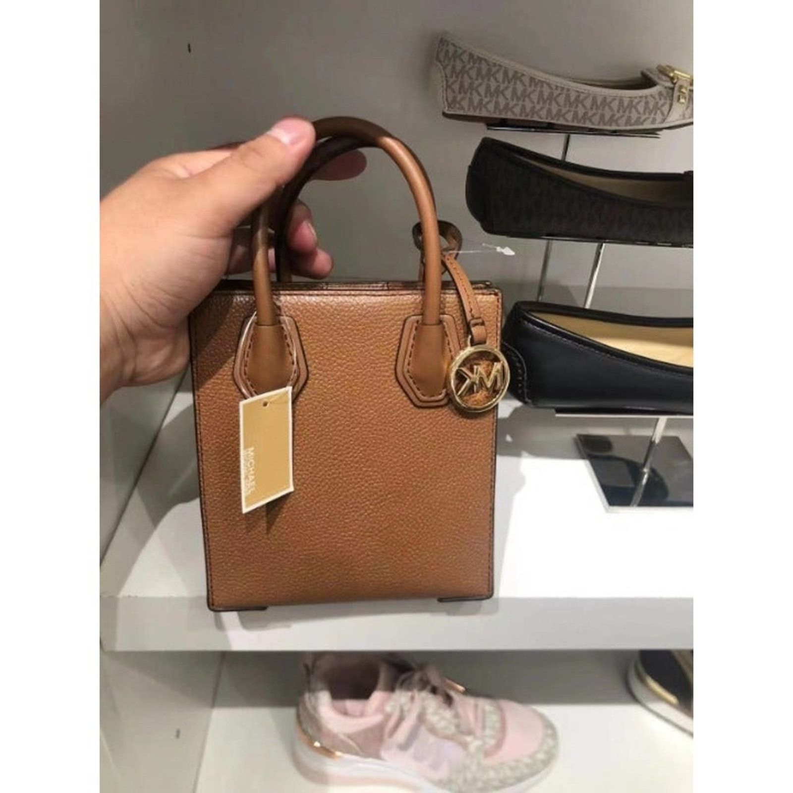 Michael Kors MICHAEL KORS 35S1GM9T0L Mercer Extra-Small Pebbled Crossbody Size ONE SIZE - 2 Thumbnail