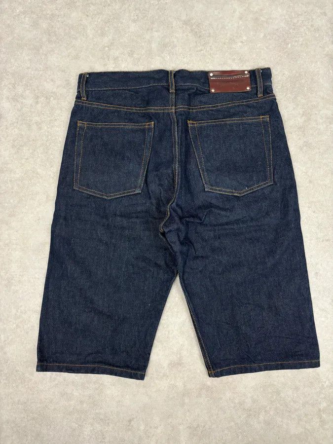Dries Van Noten Dries Van Noten Navy Denim Contrast Stitch Shorts Size 28" / US 6 / IT 42 - 6 Thumbnail