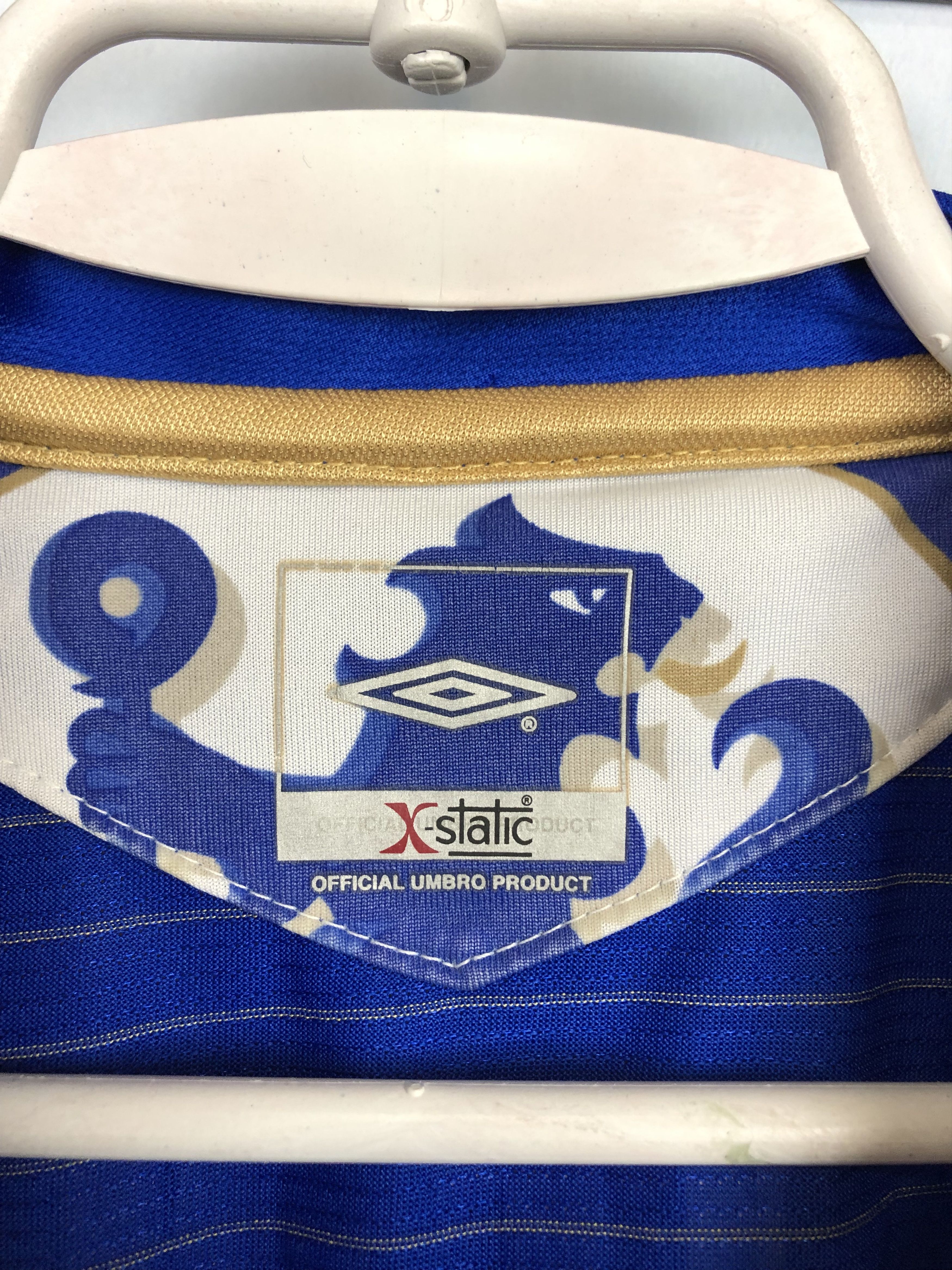 Umbro Chelsea football shirt 2005 #24 Wright-Phillips Umbro Tee Size US L / EU 52-54 / 3 - 12 Thumbnail