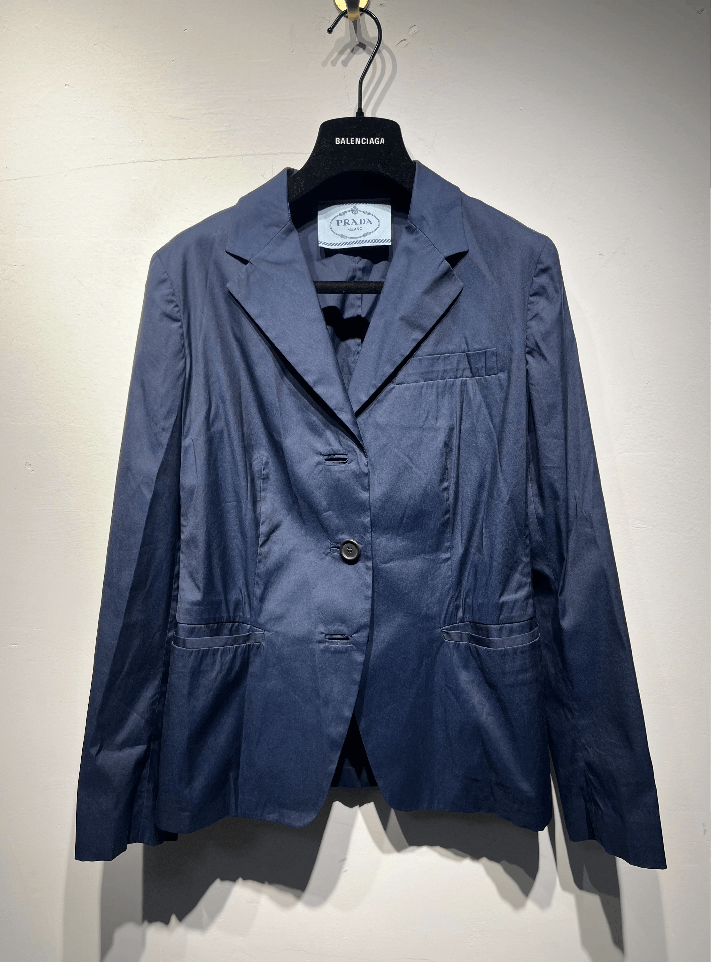 Prada Prada Formal Blue Jacket 38 Women Size S / US 4 / IT 40 - 1 Thumbnail