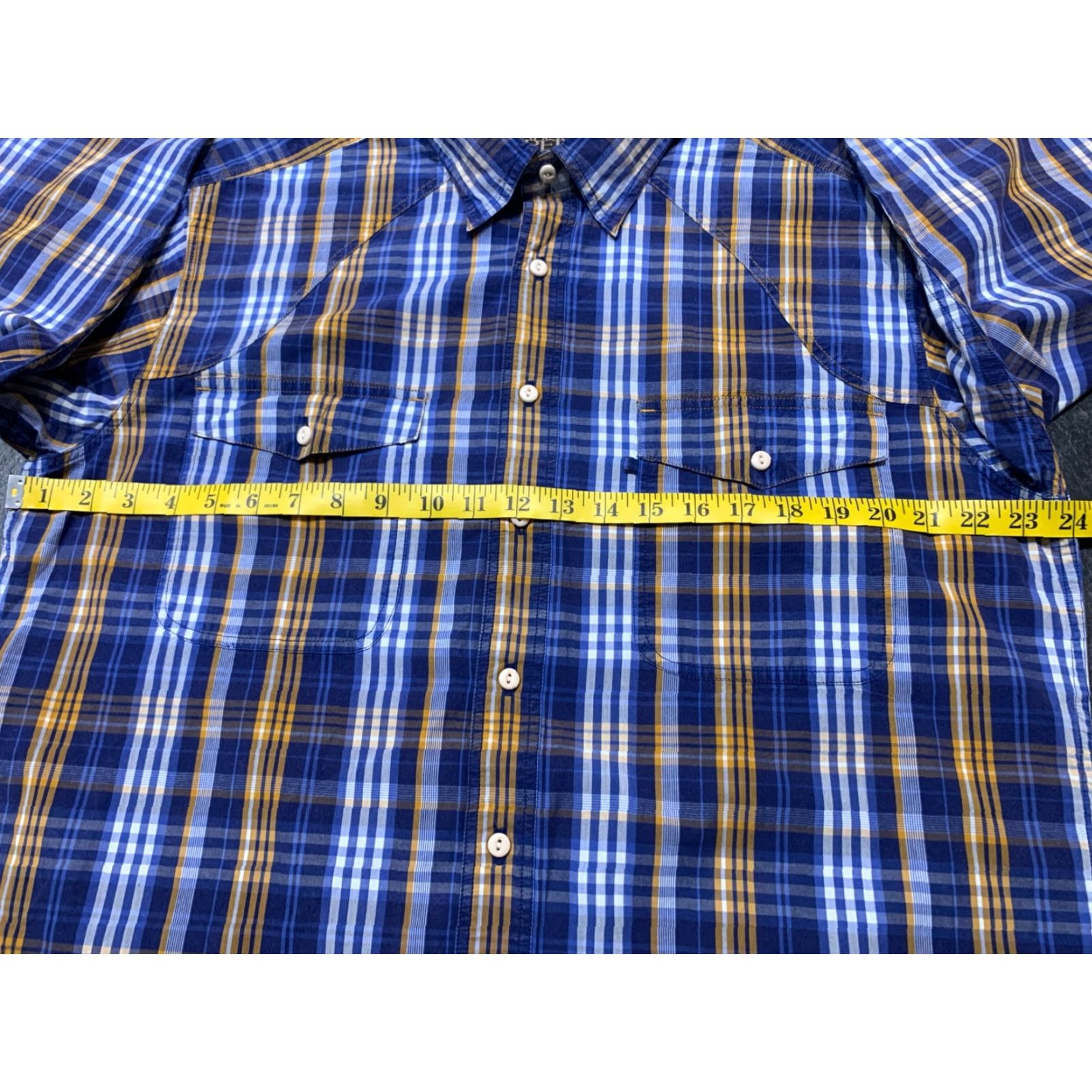 Madison Madison Creek Outfitters Plaid Button-Up Long Sleeve Shirt Large L Men Multicolor Size US L / EU 52-54 / 3 - 7 Thumbnail