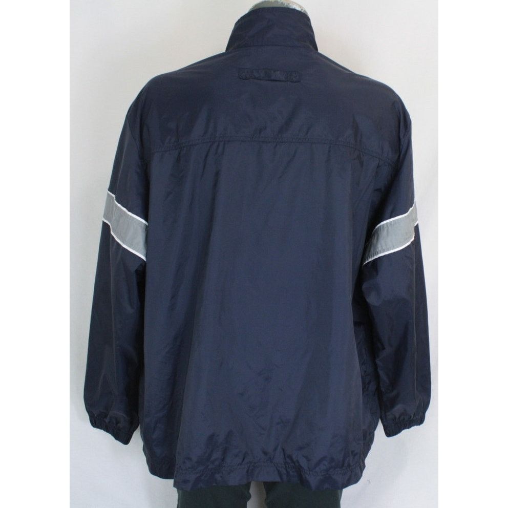 Nike Vintage Nike Anorak Windbreaker Blue Spell Out 1/2 Jacket Size US XL / EU 56 / 4 - 4 Thumbnail