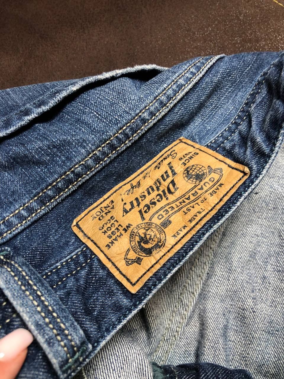 Diesel Diesel Larkee Regular Straight Button Fly Short Jeans Mens Size US 36 / EU 52 - 14 Thumbnail