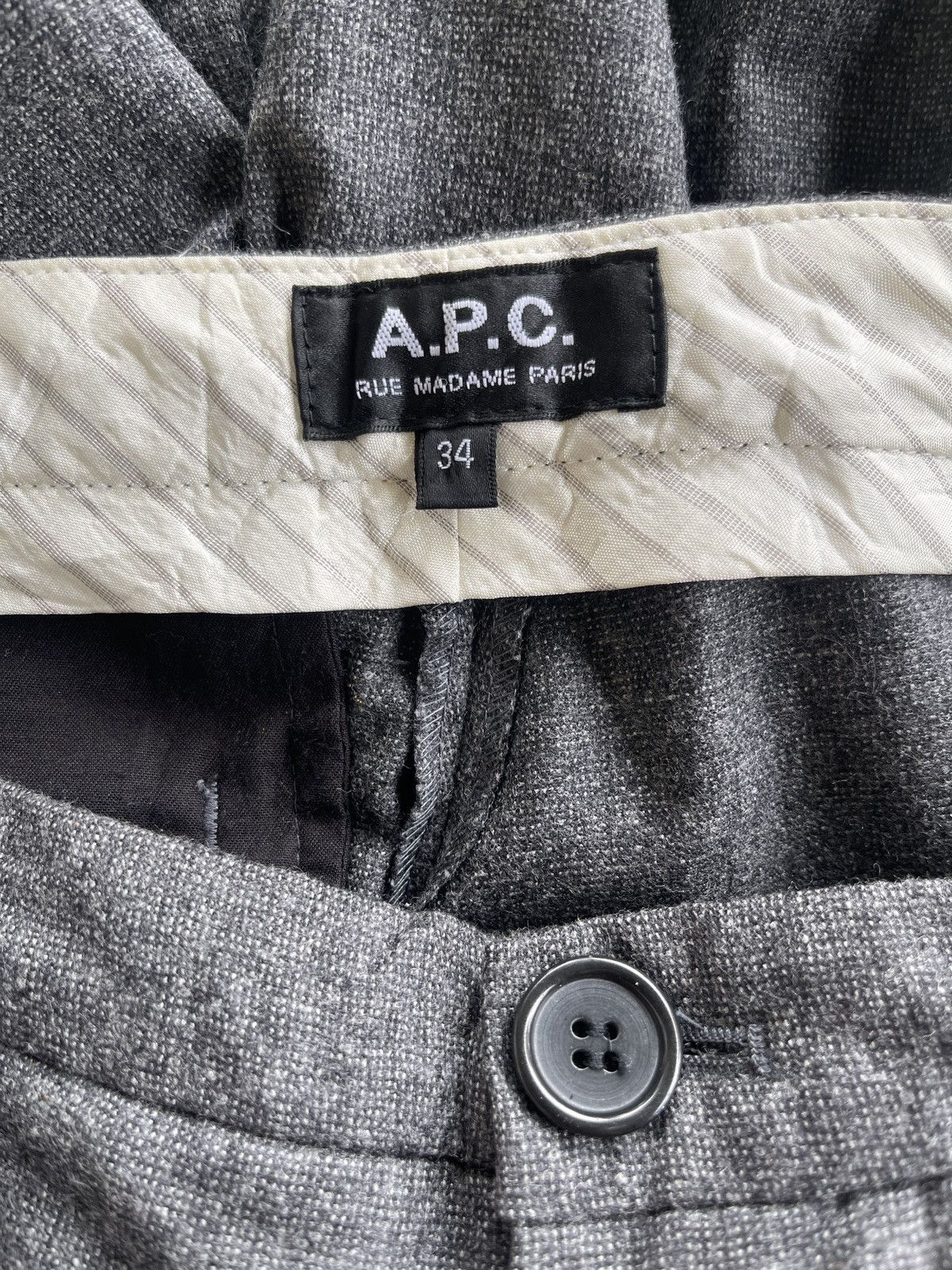 A.P.C. A.P.C Women Trousers Size 29" - 3 Thumbnail