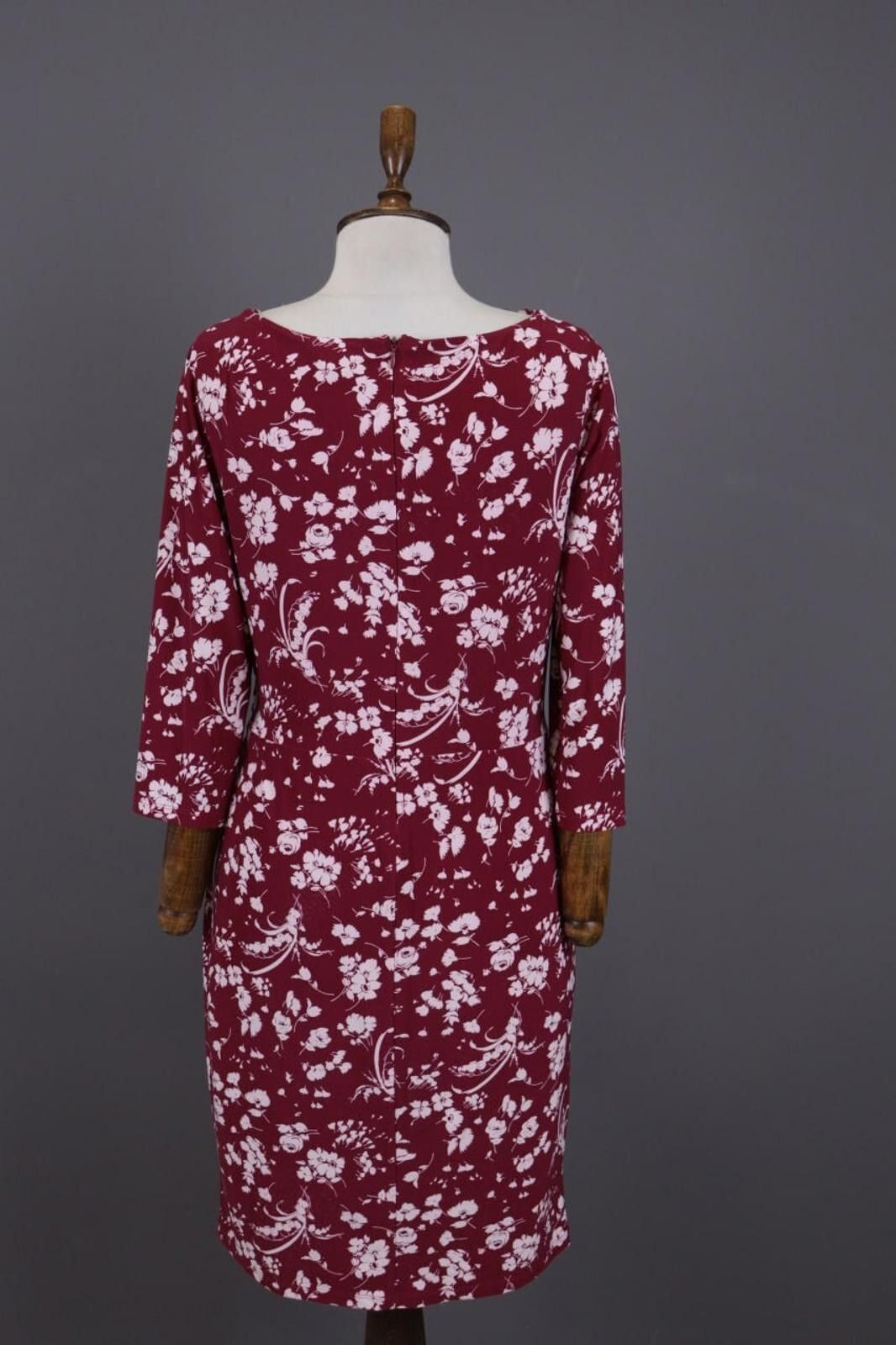 Lauren Ralph Lauren Ladies Ralph Lauren Red Floral Evening Dress Size 10 Size L / US 10 / IT 46 - 8 Thumbnail