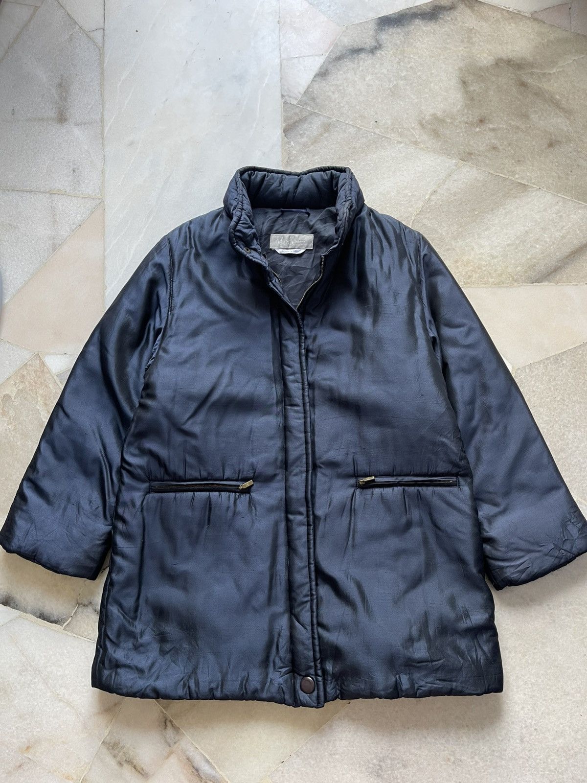 Other Max Mara Metalic Color Puffer Jacket Size US L / EU 52-54 / 3 - 1 Thumbnail