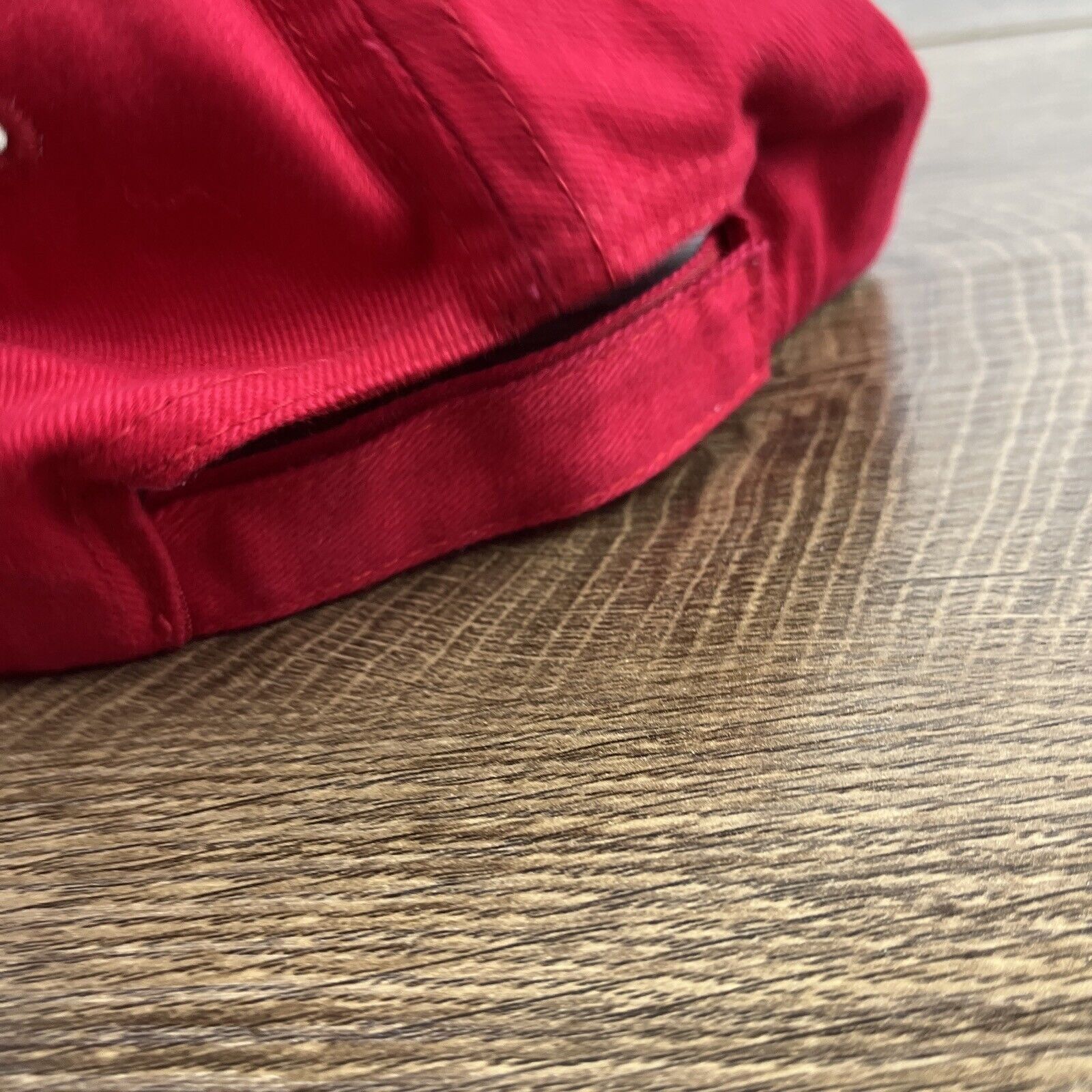 Other Plain Red Hat Baseball Cap Red Hat Adjustable Adult Size Hat Size ONE SIZE - 10 Thumbnail