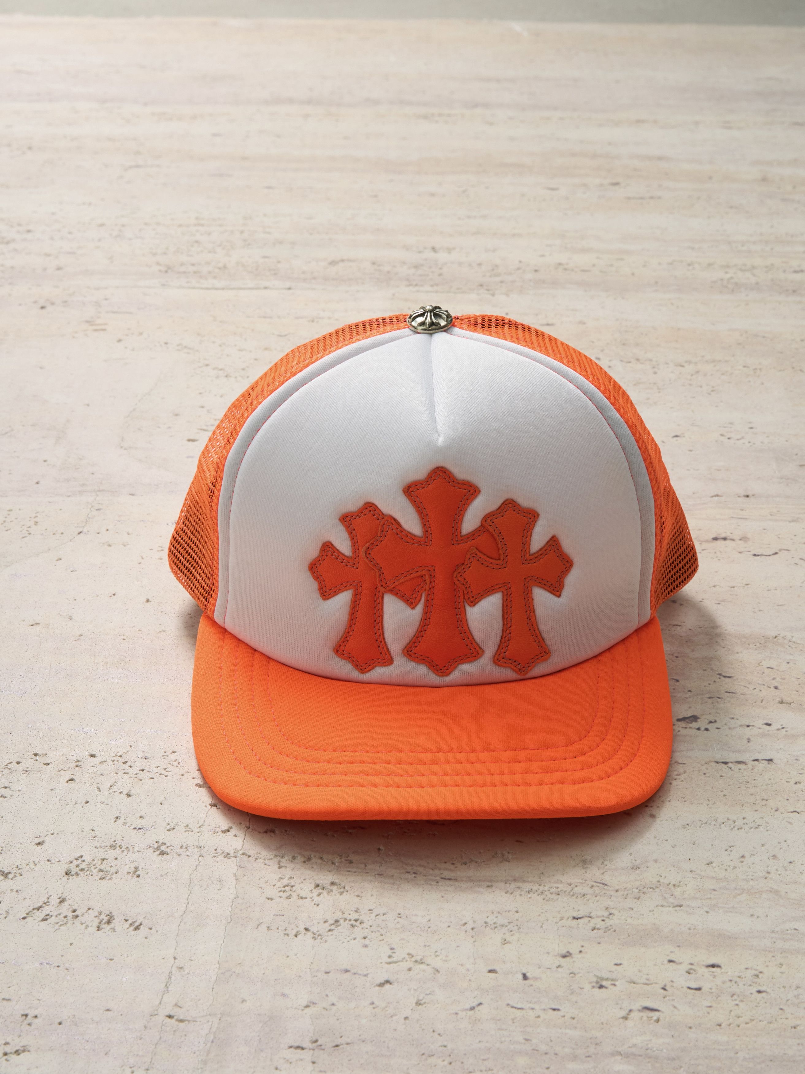 Chrome Hearts Chrome hearts hat trucker king taco Orange Size ONE SIZE - 2 Thumbnail