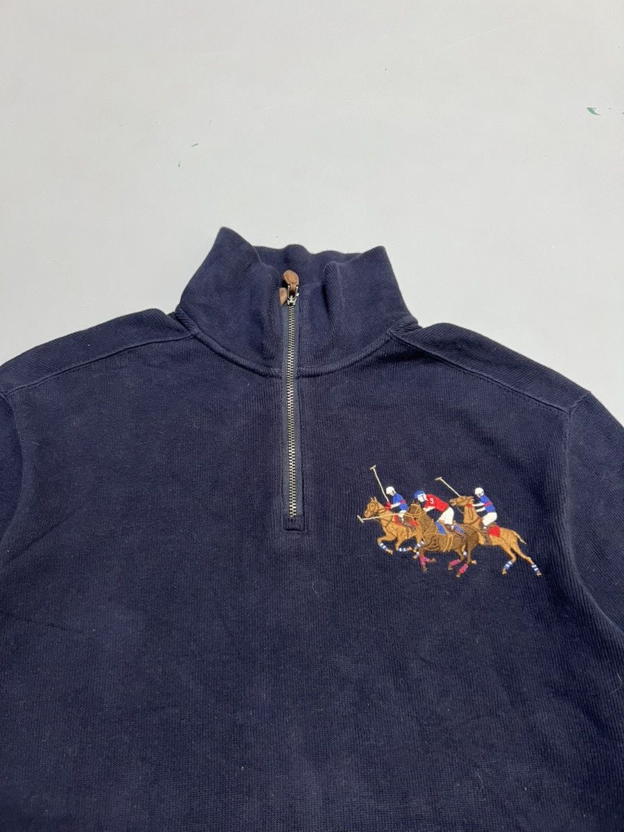 Polo Ralph Lauren Vintage ralph lauren polo big ponney zipper Size US XXS / EU 40 - 2 Thumbnail