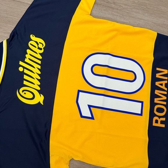 Nike JR Riquelme #10 Retro 1999/00 Boca Soccer Jersey Home Blue M Size US M / EU 48-50 / 2 - 4 Thumbnail