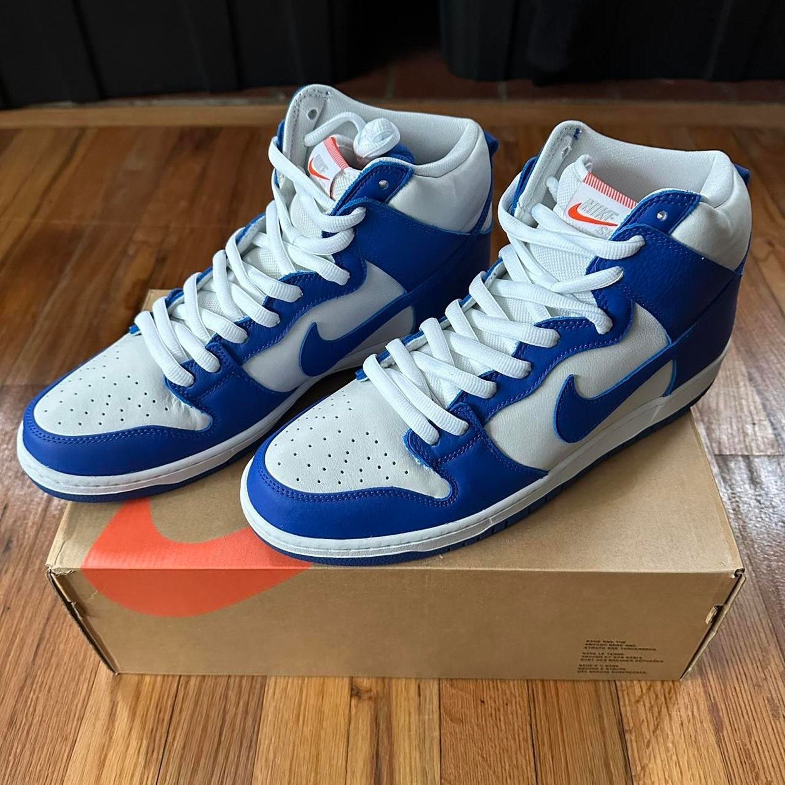 Nike Nike SB Dunk High ISO Varsity Royal Blue Kentucky 14 men’s Size US 12 / IT 42 - 1 Thumbnail