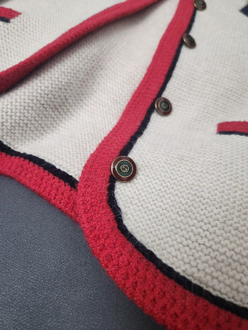 Gucci Gucci Catwalk style ny co-branded wool knitted jacket 2501- Size US L / EU 52-54 / 3 - 2 Thumbnail