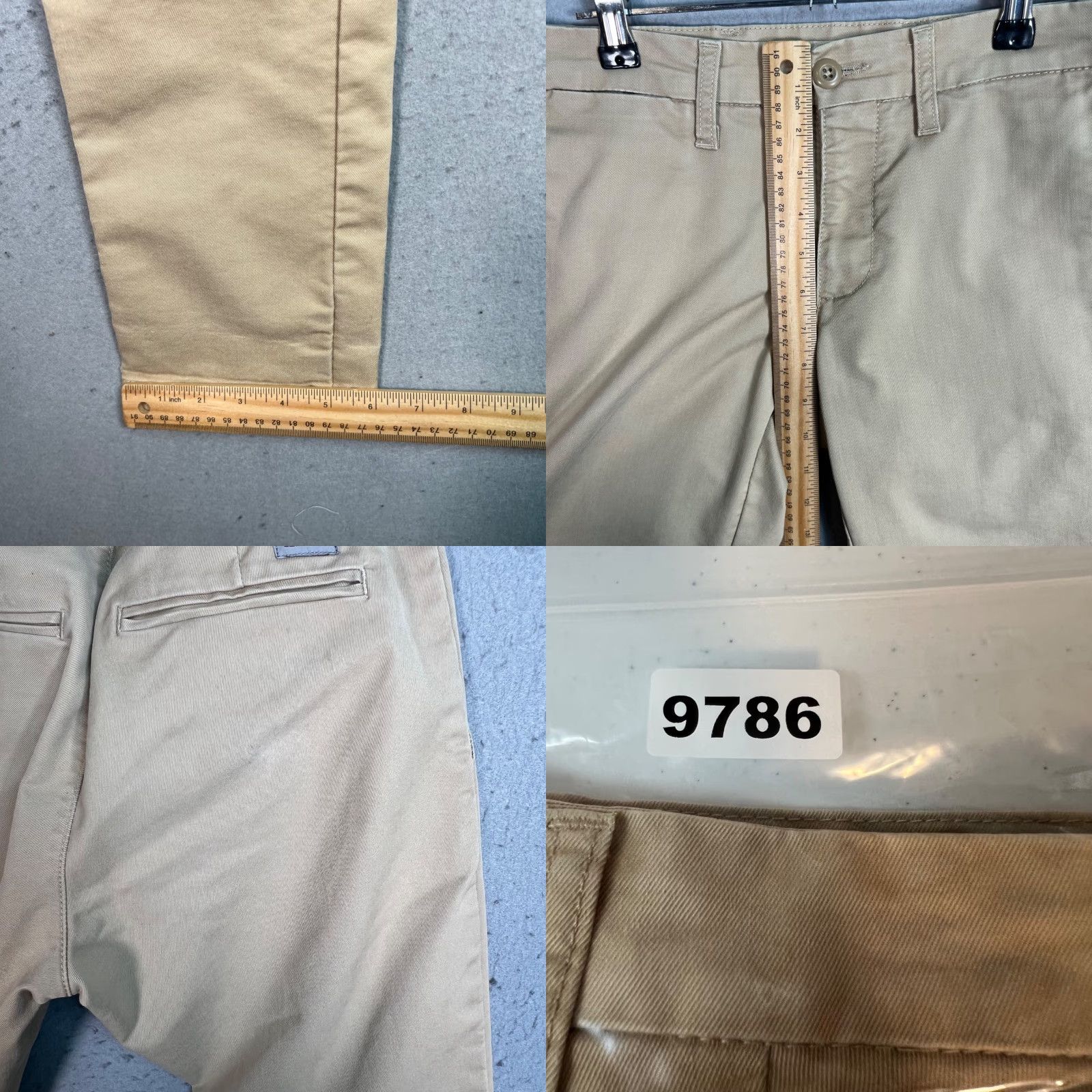 Carhartt Wip VINTAGE Carhartt WIP Work In Progress Mens Sid Pant 29 X 30 Beige Cotton Blend Size US 29 - 8 Thumbnail