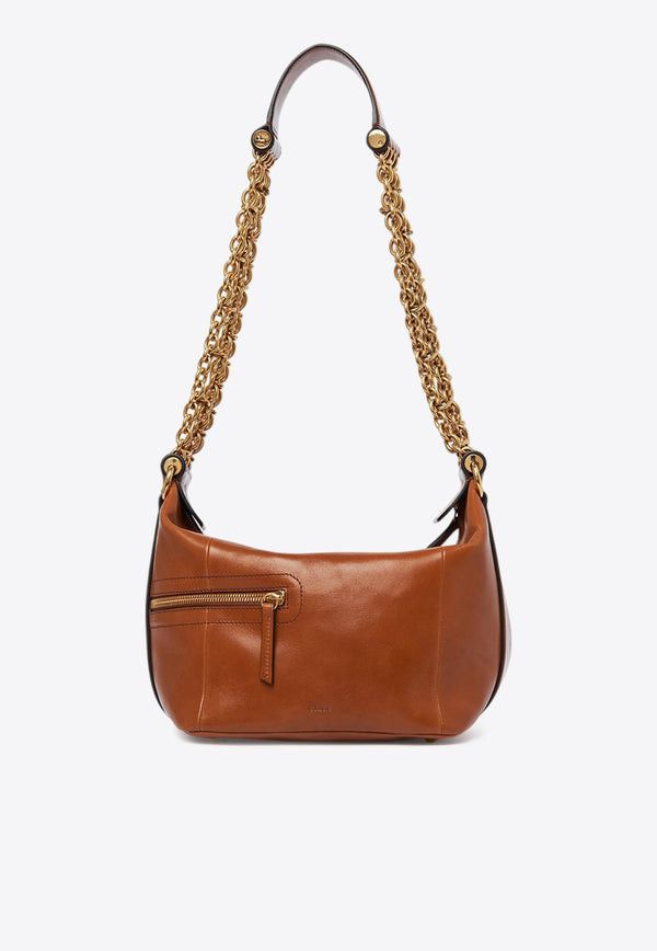 o1loc1c10126 Size: OS / Camera Chain Bag in Clay Brown