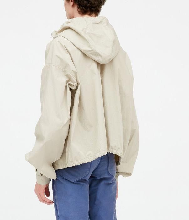 Maison Margiela o1bcso1str0526 Pullover Windbreaker Jacket in Putty Size US S / EU 44-46 / 1 - 4 Thumbnail