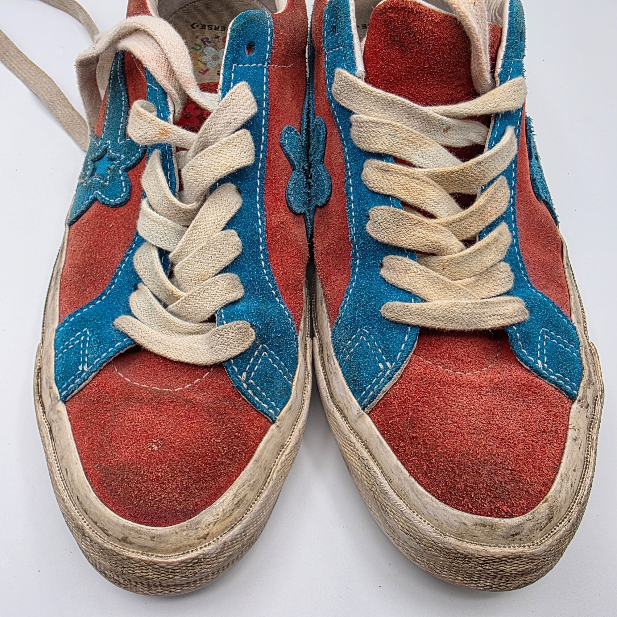 Converse × Golf le Fleur Converse Golf Le Fleur x One Star Ox Mens Size 9.5 Red Blue Size US 9.5 / EU 42-43 - 10 Thumbnail