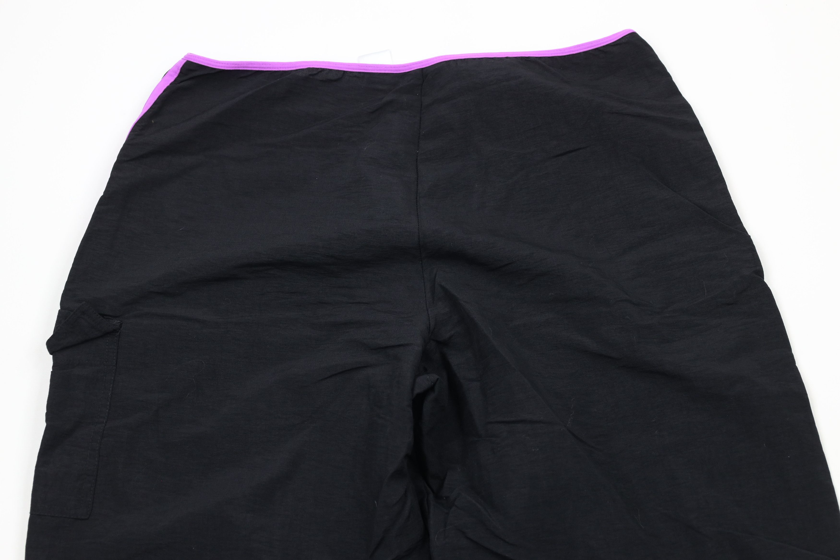 Vintage Vintage Y2K Streetwear Flared Wide Leg Cargo Pants Black Size 32" / US 10 / IT 46 - 11 Thumbnail