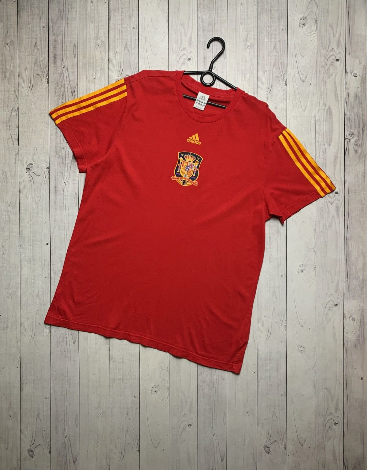 Vintage adidas Spain soccer jersey size XL