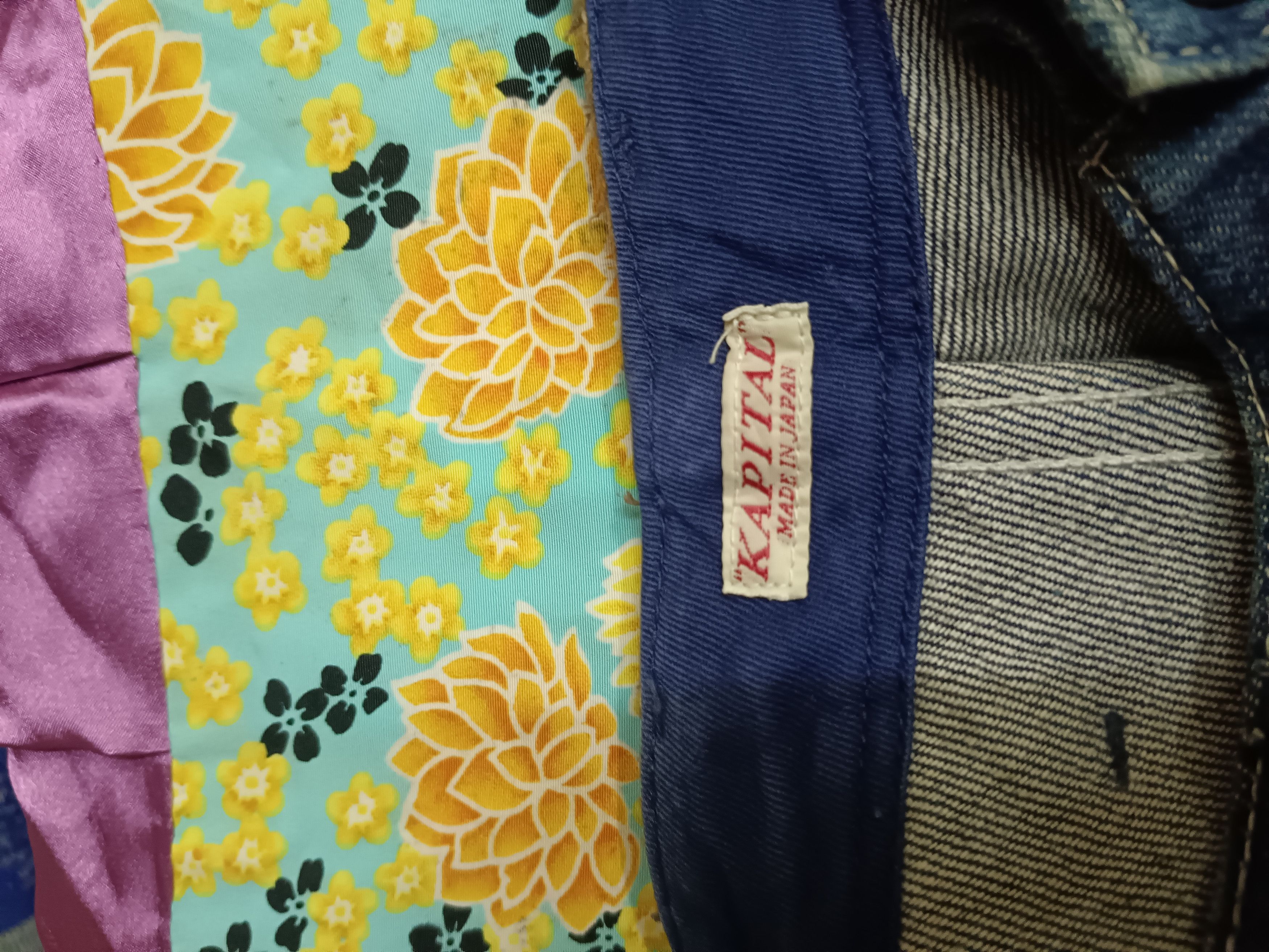 Kapital Kountry Clown Denim Pants Size US 31 - 15 Thumbnail