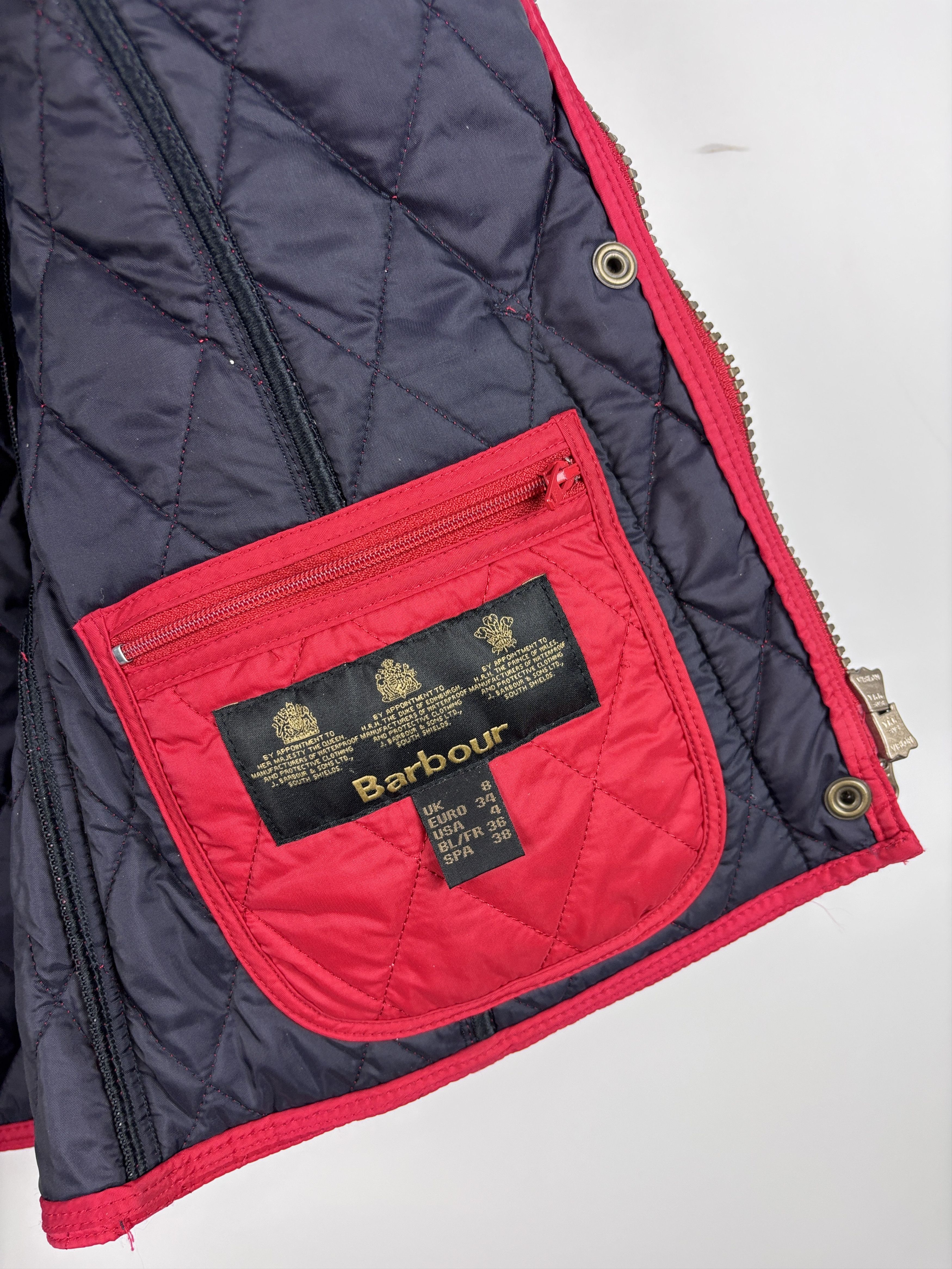 Barbour Barbour Summer Liddesdale Gilet Quilted Vest Red US 4 Size S / US 4 / IT 40 - 8 Thumbnail