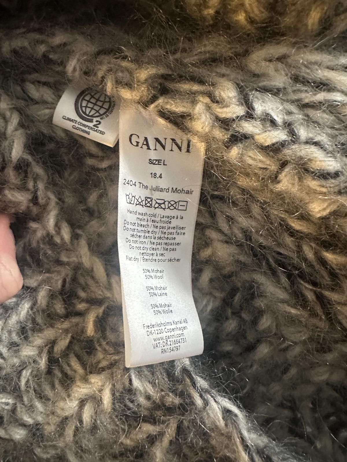 Gianni Valentino GANNI mohair knit sweater Size L / US 10 / IT 46 - 6 Thumbnail