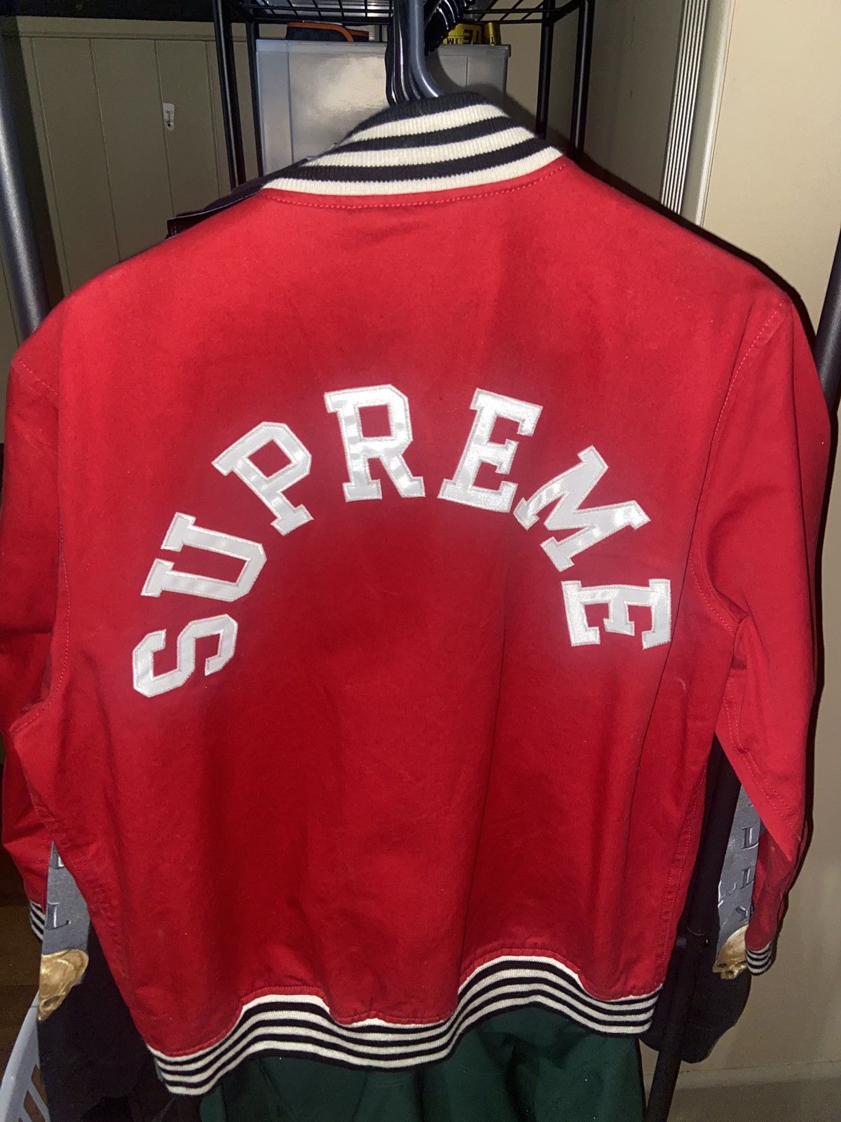 Supreme Supreme Bulldogs Varsity Jacket Size US L / EU 52-54 / 3 - 2 Thumbnail