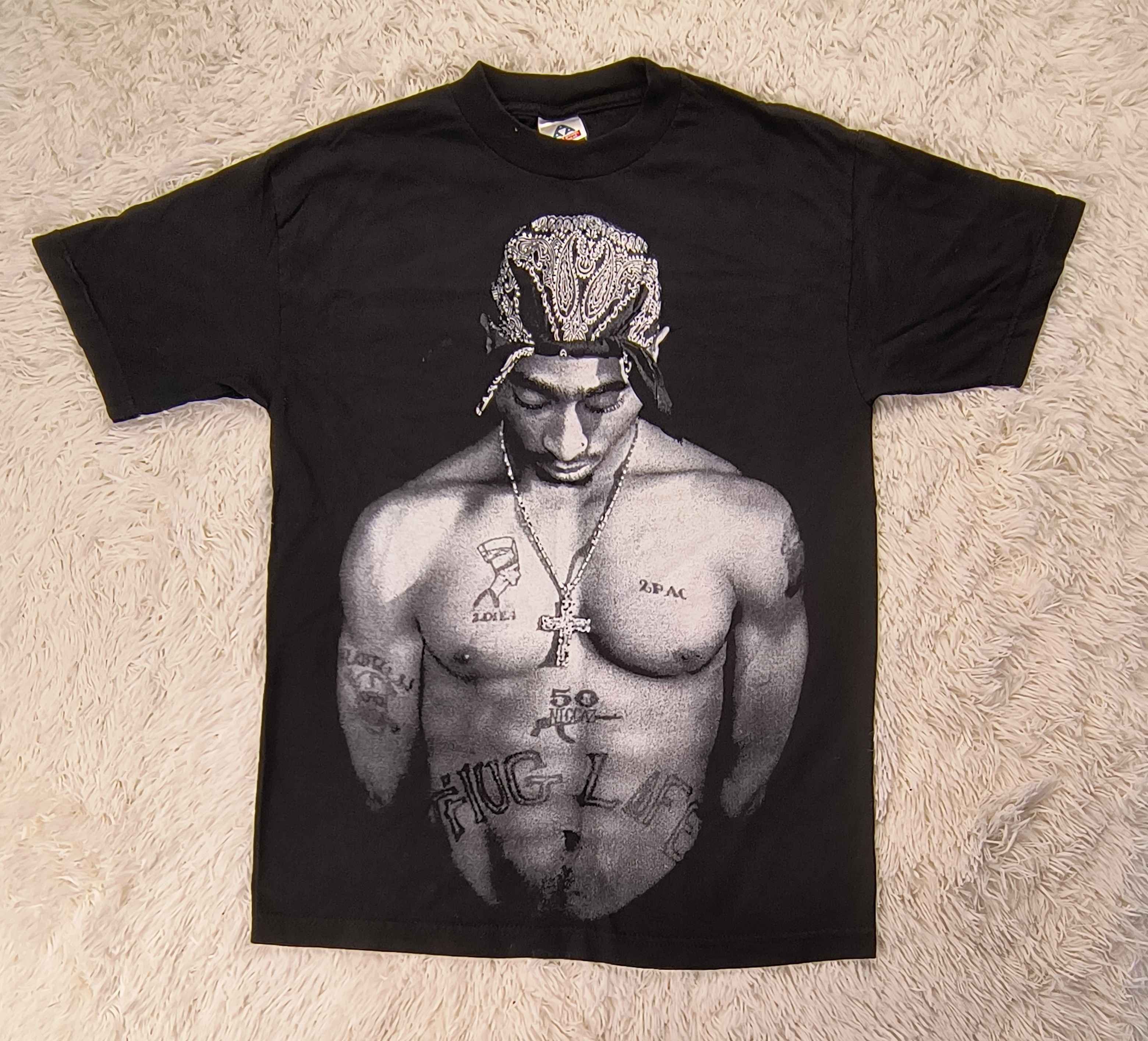 Rap Tees Vintage Y2K 2pac Shakur tee Size US M / EU 48-50 / 2 - 2 Thumbnail