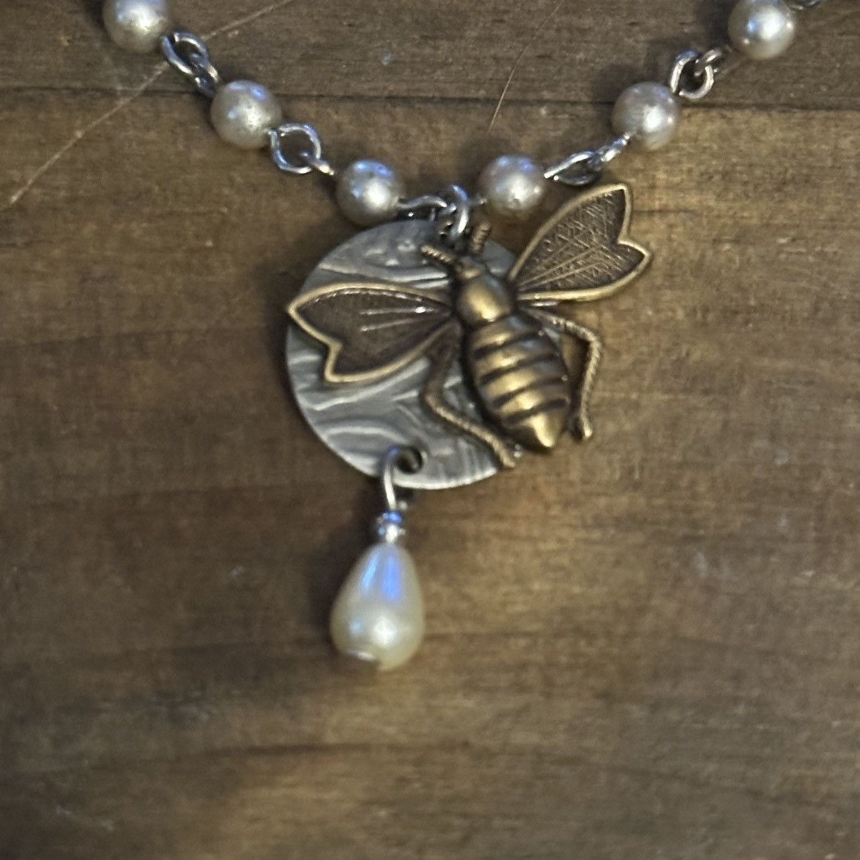 Other Bee pendant bead chain necklace Size ONE SIZE - 3 Thumbnail