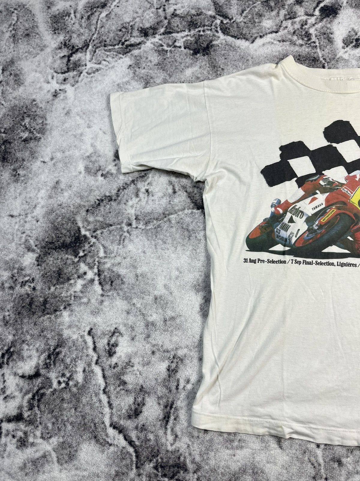 Marlboro Vintage Marlboro Racing Tee 1991 Moto Graphic White L Size US L / EU 52-54 / 3 - 2 Thumbnail