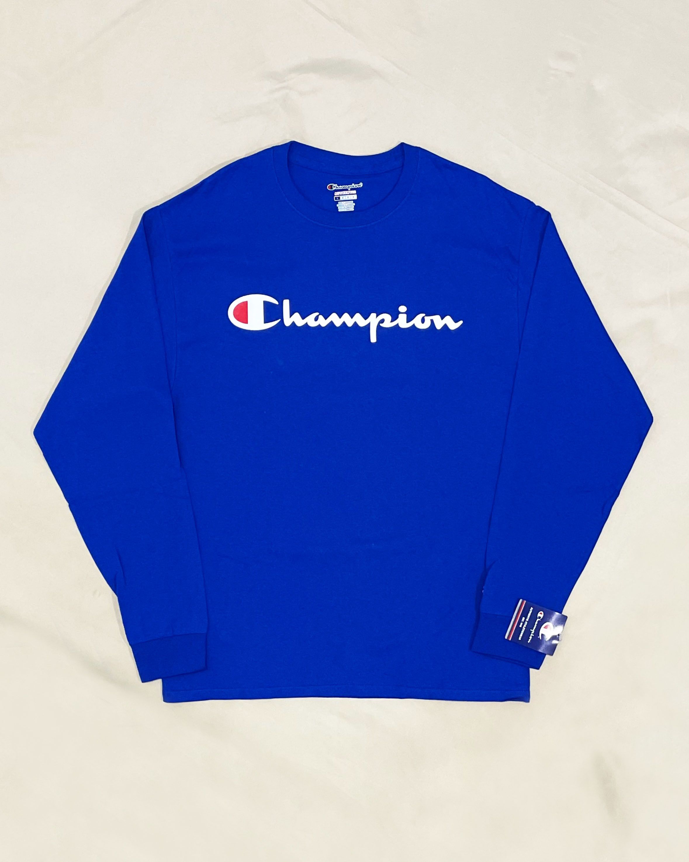Champion Champion Patriotic Logo Long Sleeve T-Shirt (Surf The Web) Size US L / EU 52-54 / 3 - 1 Thumbnail