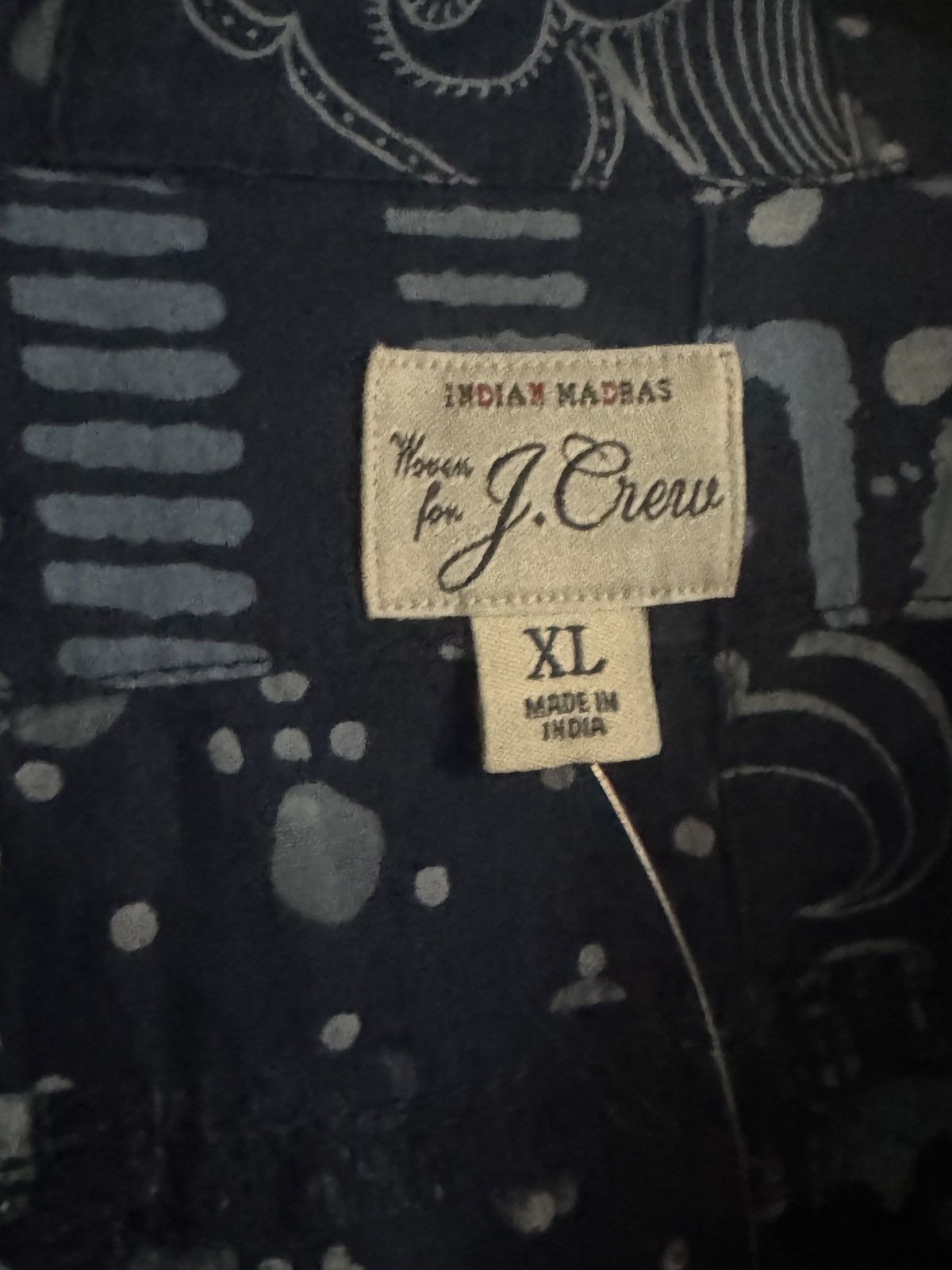 J.Crew Jcrew indigo shirt size XL Size US XL / EU 56 / 4 - 4 Thumbnail