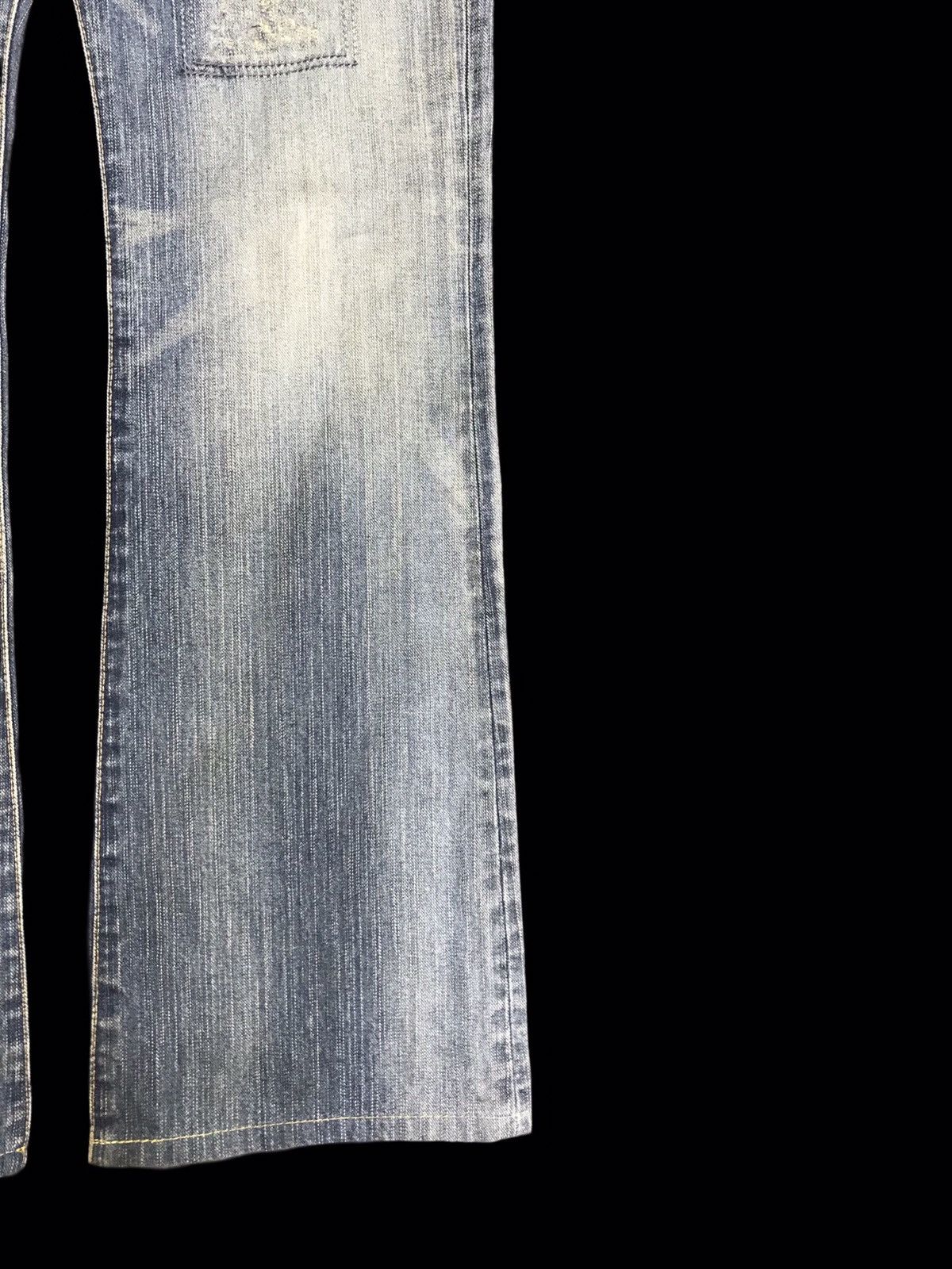 Edwin × Versace 💥FLARE💥 EDWIN DISTRESSED DENIM F48 Size US 31 - 5 Thumbnail