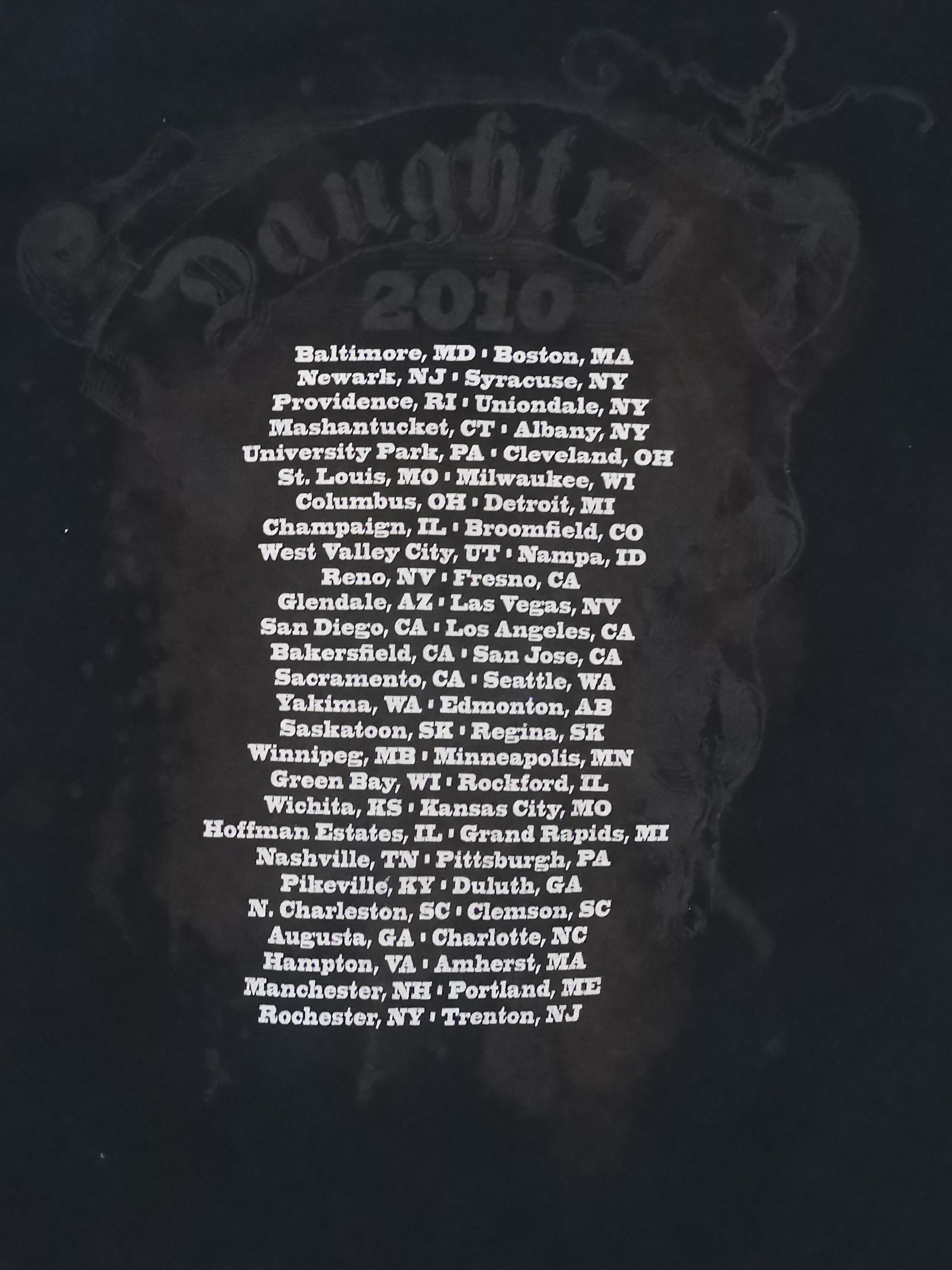 Band Tees Y2K Vintage Daughtry 2010 Tour - Line Up Size US S / EU 44-46 / 1 - 4 Thumbnail