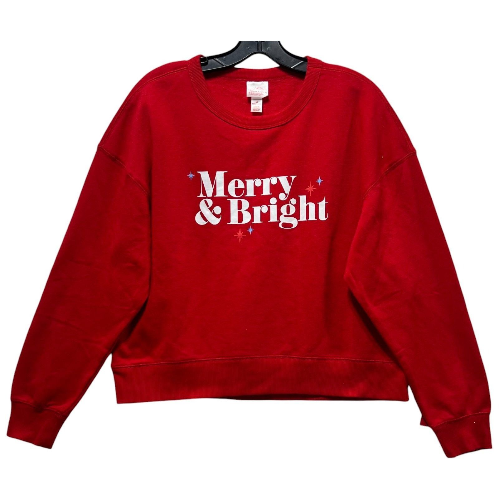 Other Wondershop - Men's Merry & Bright Family Sweatshirt - Red - Size US M / EU 48-50 / 2 - 2 Thumbnail