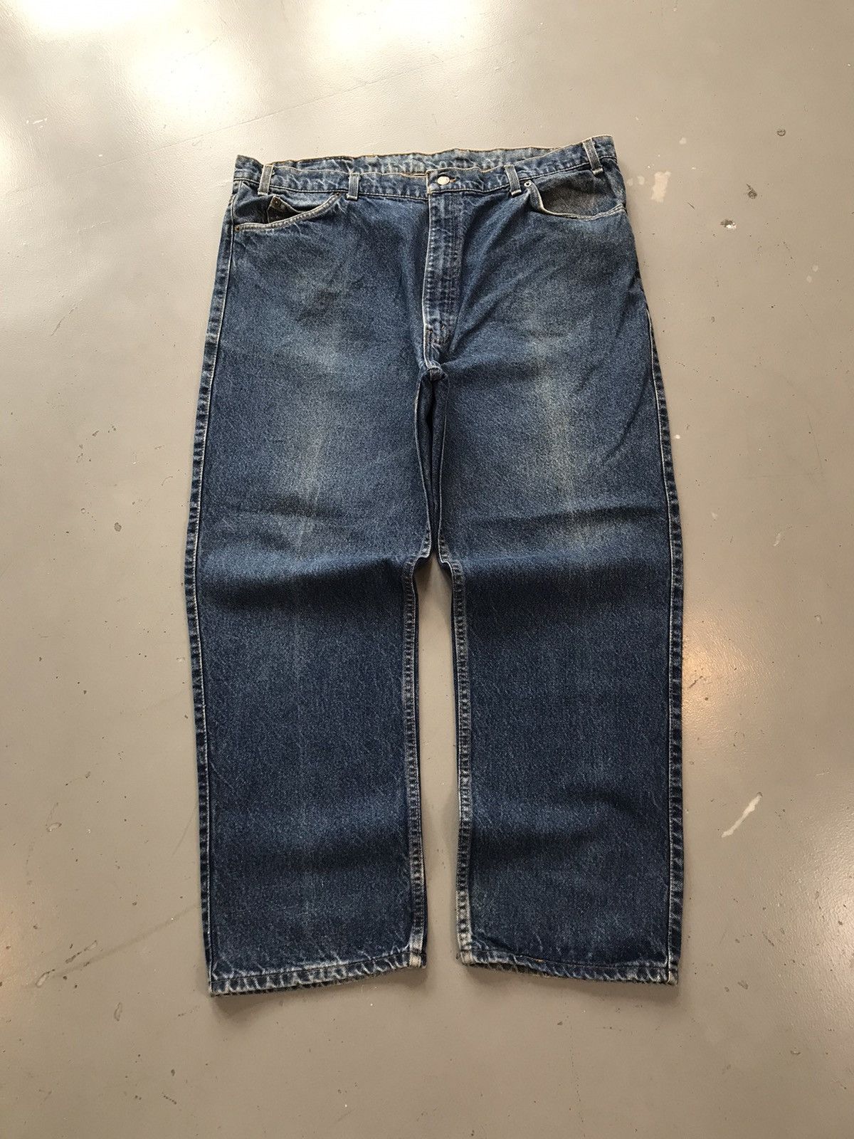 Levi's × Vintage Vintage Levi’s orange tab big size baggy fit denim Size US 42 / EU 58 - 1 Thumbnail