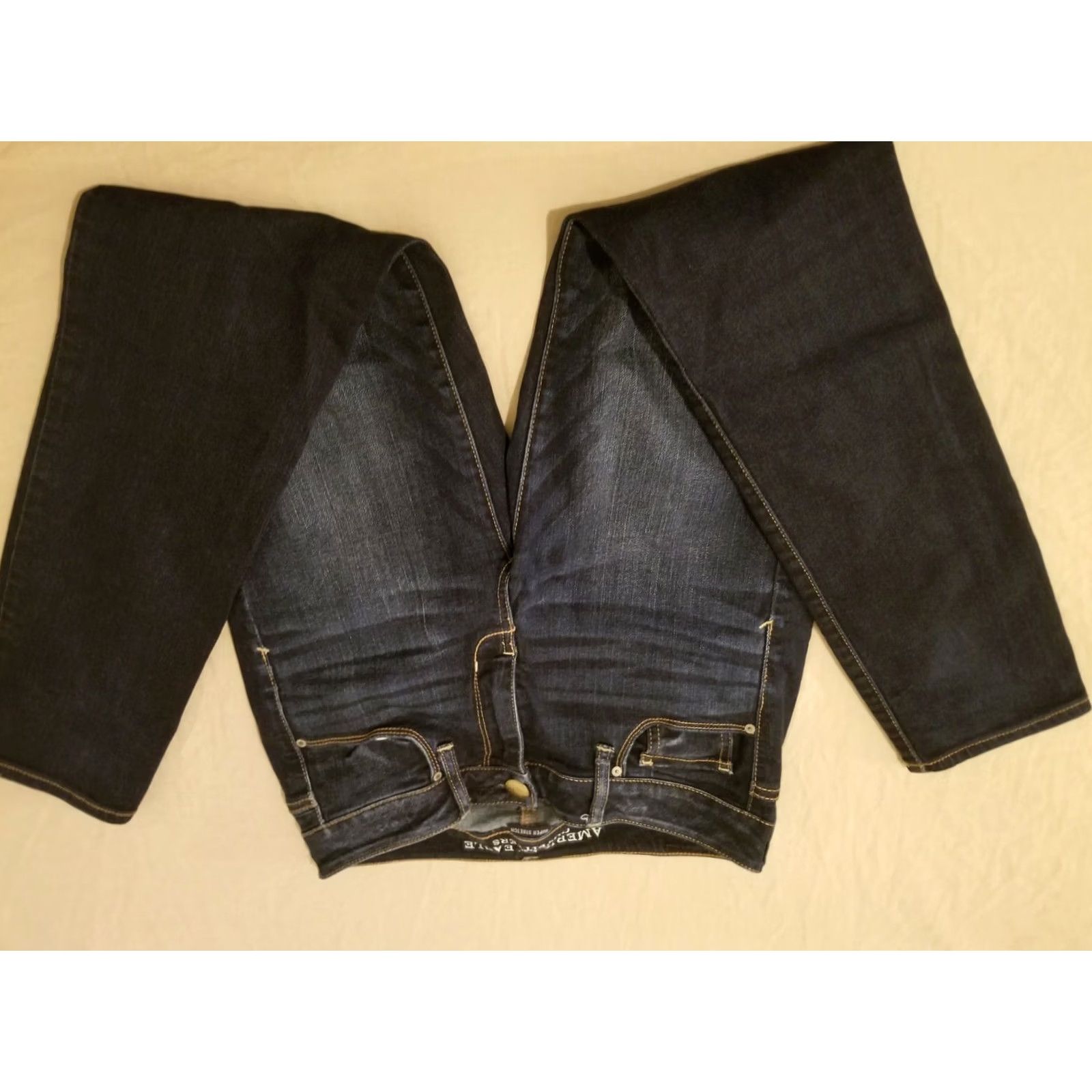 American Eagle Outfitters Womens American Eagle Outfitters Jeans Jegging Pants 4 Short Blue Size 27" / US 4 / IT 40 - 3 Thumbnail