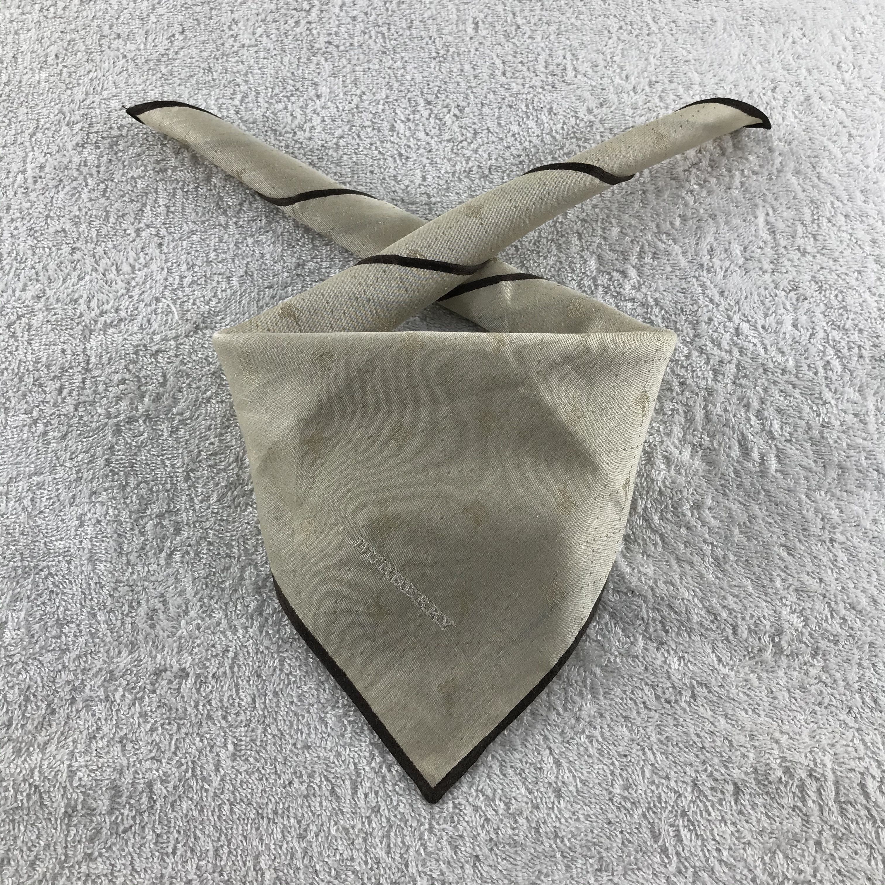 Burberry × Vintage Burberry Bandana/ Handkerchief / Neckerchief Size ONE SIZE - 1 Thumbnail