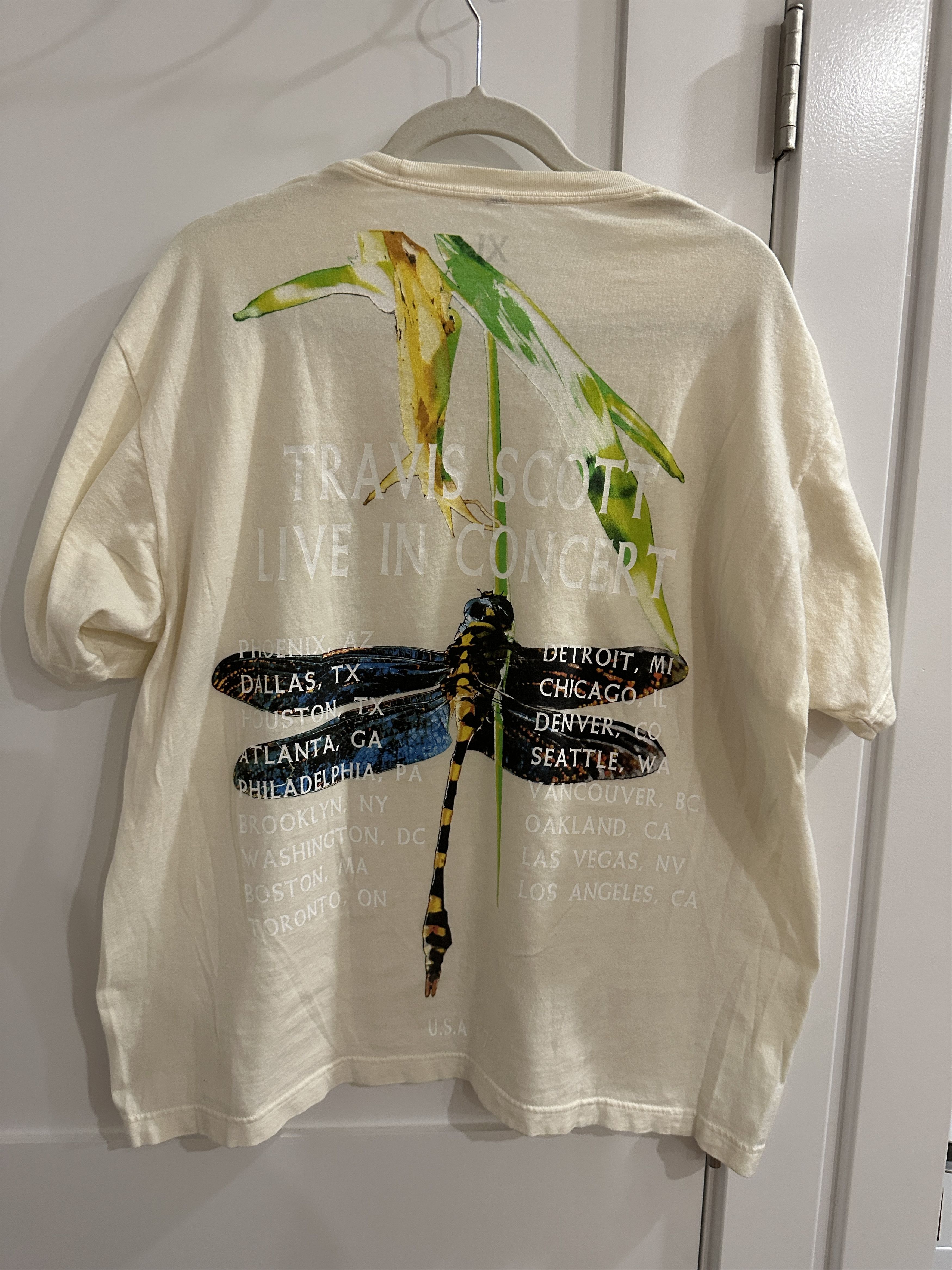 Travis Scott Travis Scott 2017 "Seeing is Believing" T Shirt - XL Size US XL / EU 56 / 4 - 2 Thumbnail