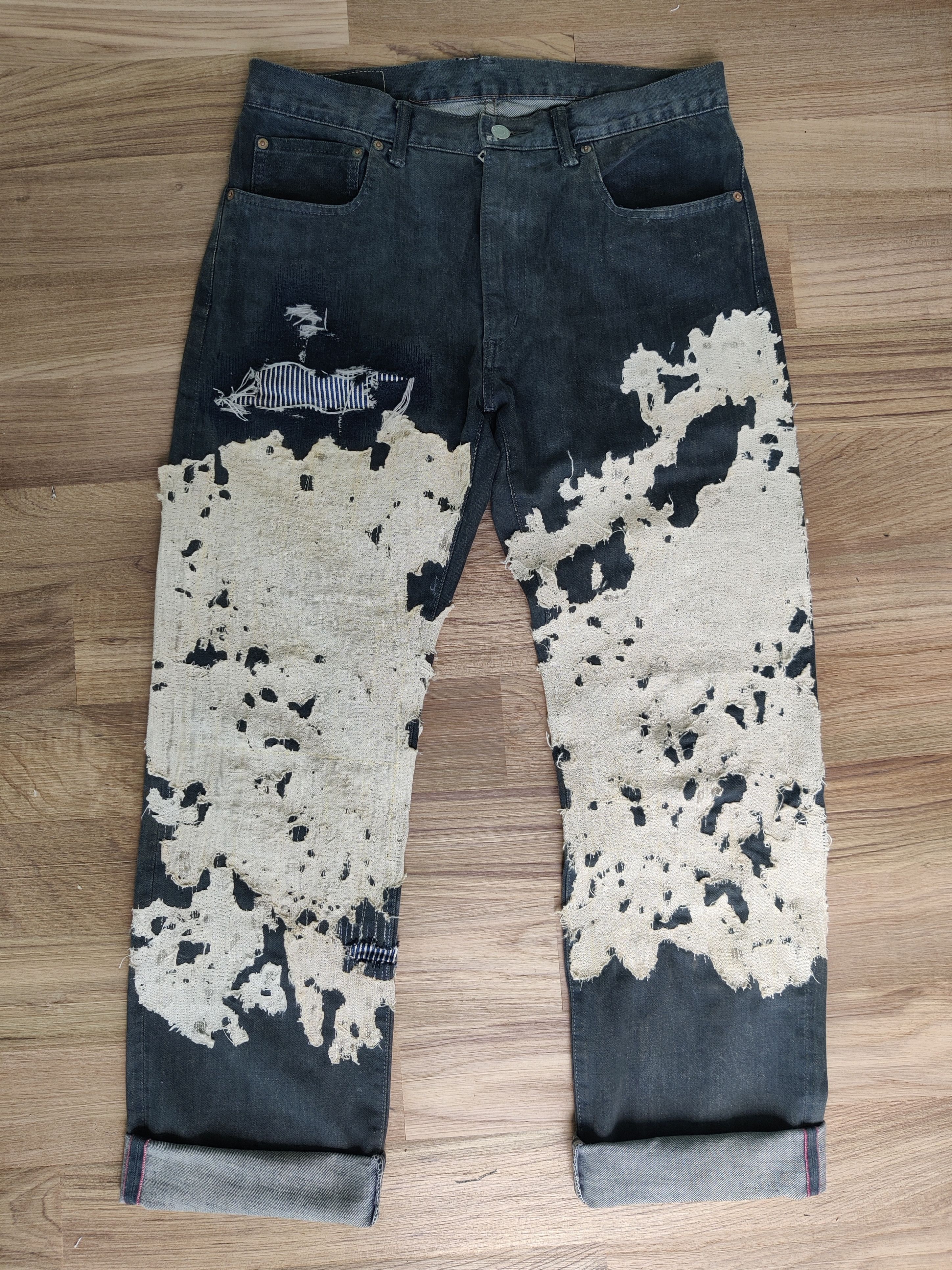 Japanese Brand HRM (HR.MARKET) Japanese denim Size US 33 - 1 Thumbnail