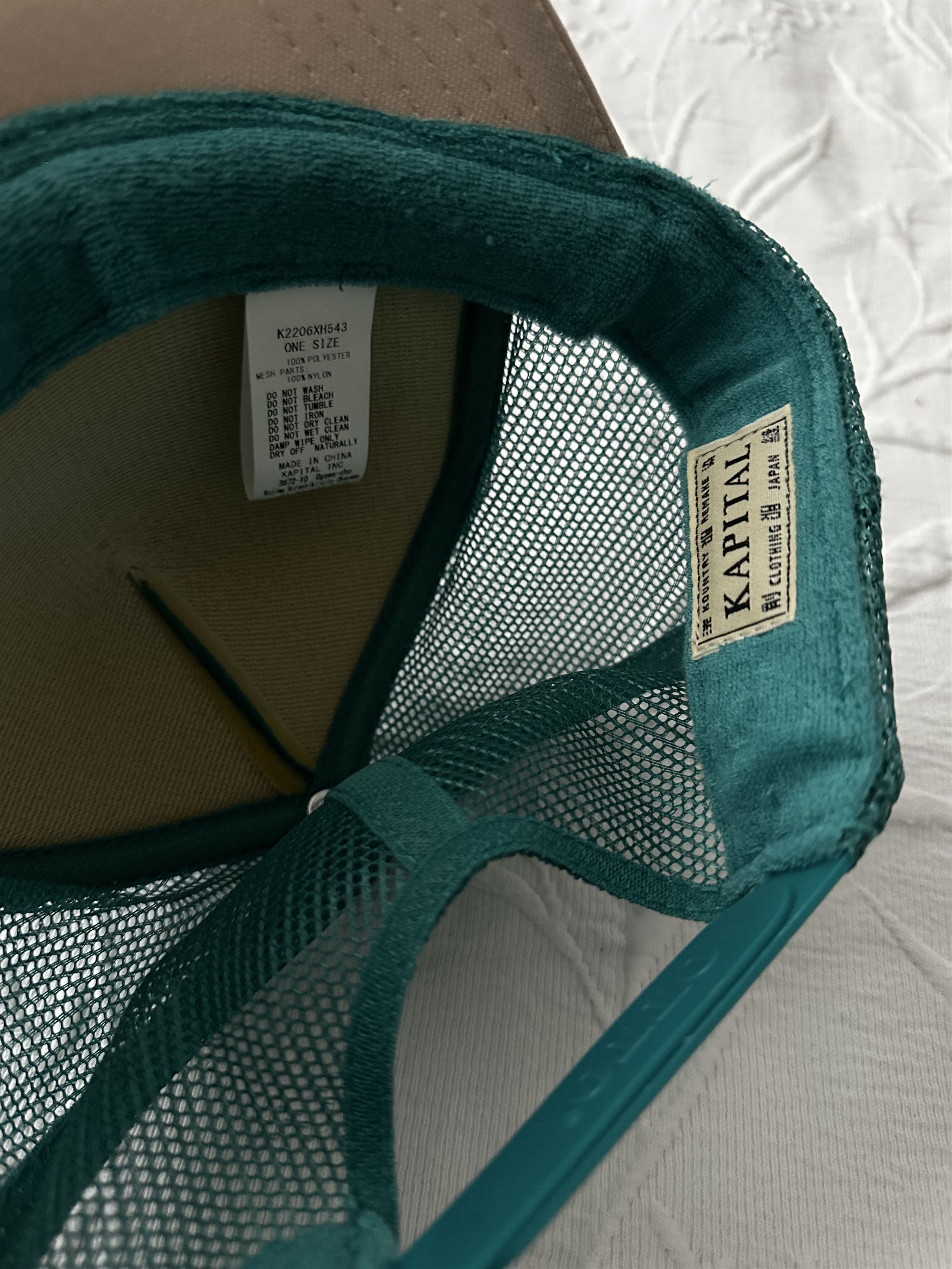 Kapital Trucker Cap Size ONE SIZE - 5 Thumbnail