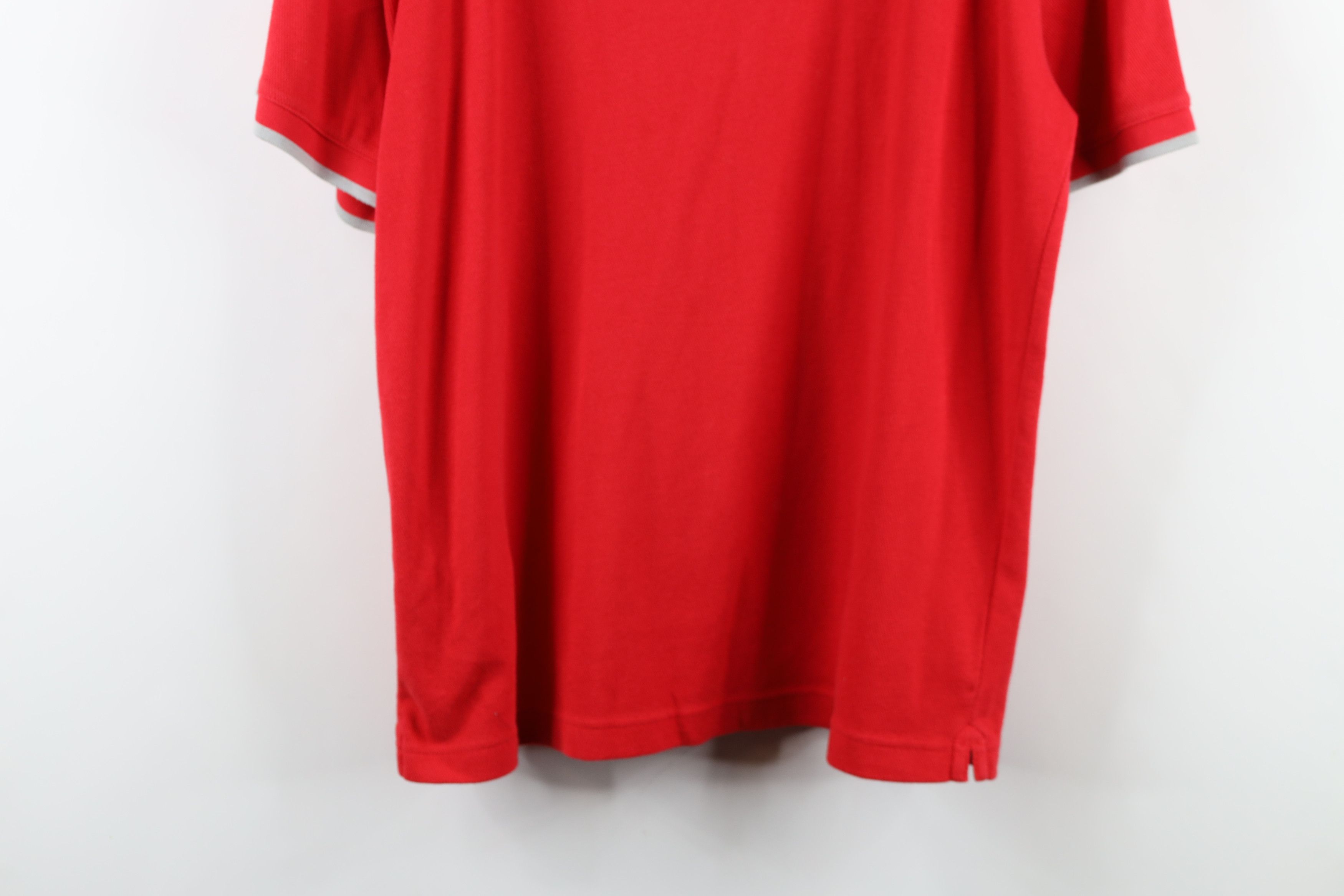 Nike × Vintage Vintage Nike Mini Swoosh Ohio State University Knit Polo Size US M / EU 48-50 / 2 - 13 Thumbnail