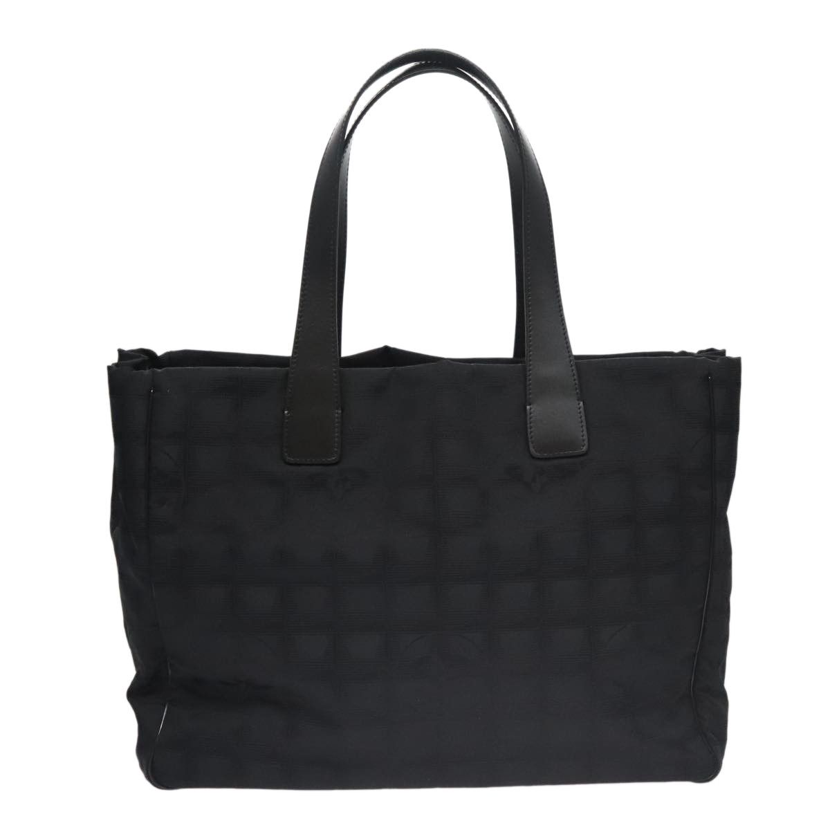 Chanel Travel Line Black Synthetic Tote Bag (Pre-Owned) Size ONE SIZE - 1 Thumbnail