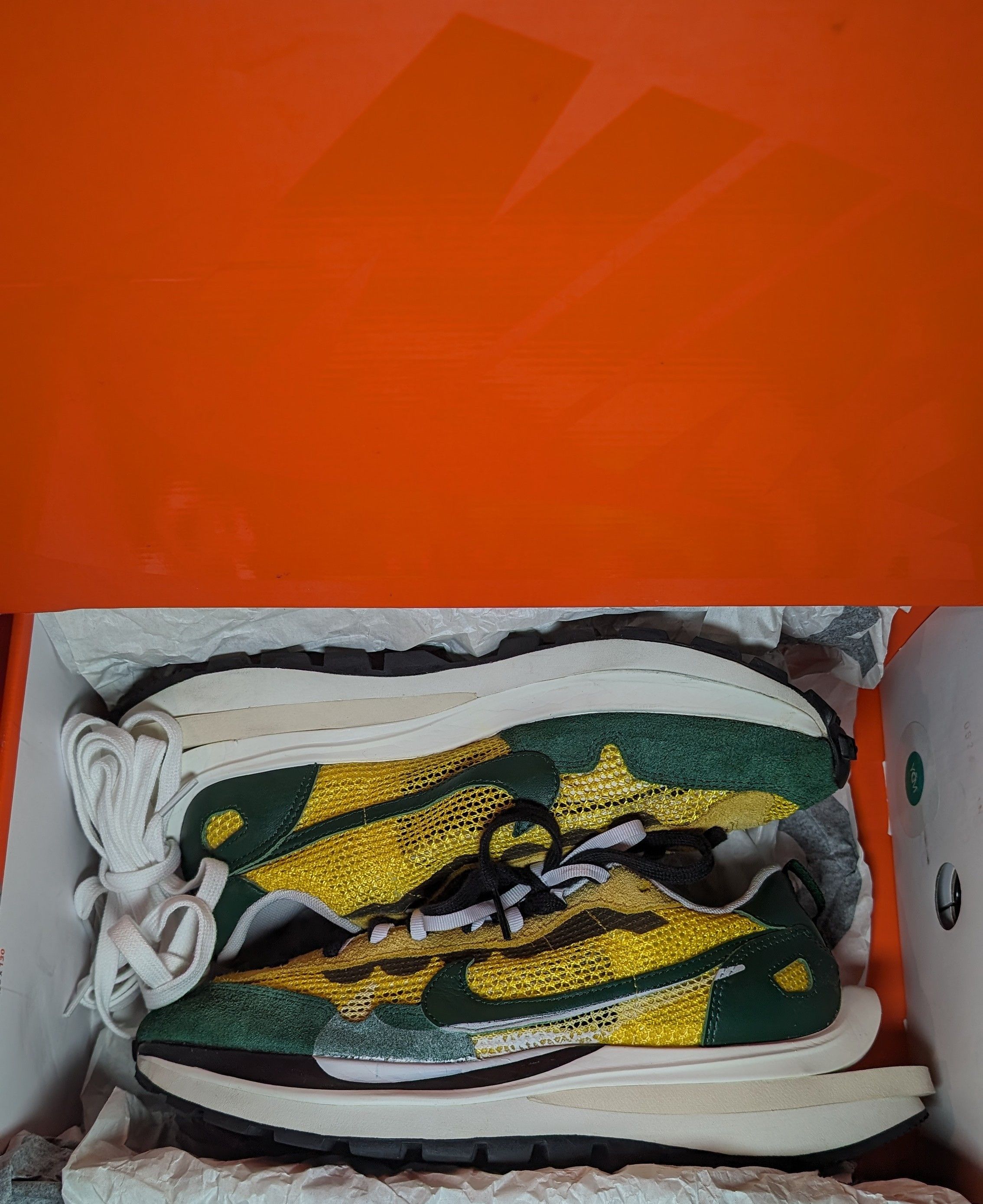 Nike × Sacai Size 9.5 - Nike Sacai x VaporWaffle Tour Yellow Size US 9.5 / EU 42-43 - 7 Thumbnail