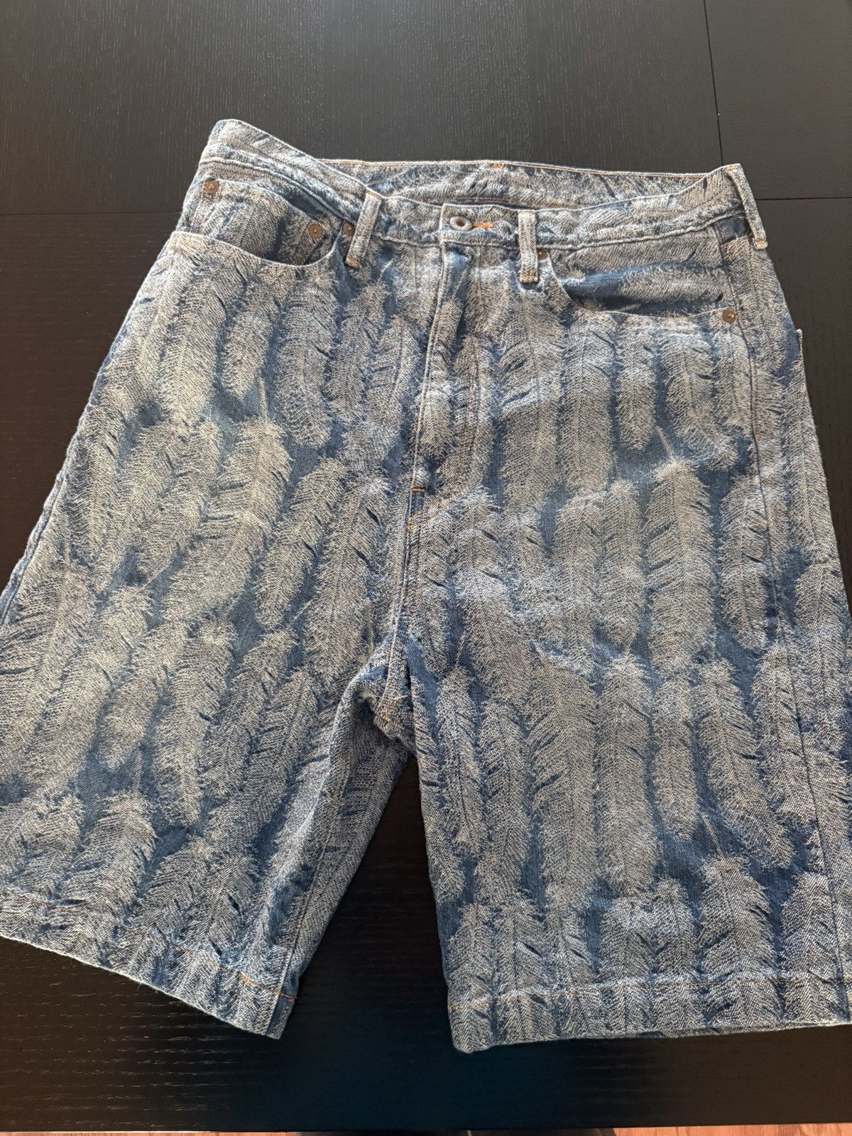 Kapital KAPITAL FEATHER JORTS Size US 32 / EU 48 - 1 Thumbnail