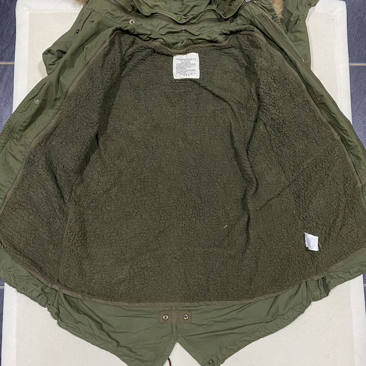 GOA Vintage Japanese Brand G.O.A. Fur Military Parka Jacket Size US S / EU 44-46 / 1 - 14 Thumbnail
