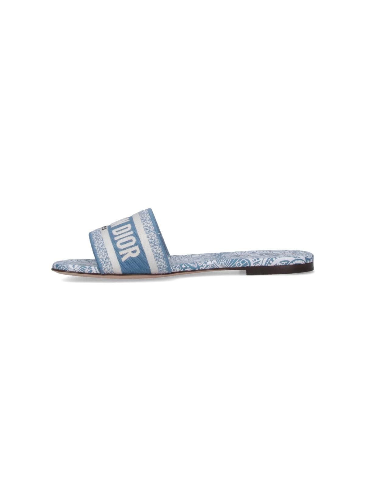 Dior CHRISTIAN DIOR DWAY SLIDES SIZE 40 Size ONE SIZE - 3 Thumbnail