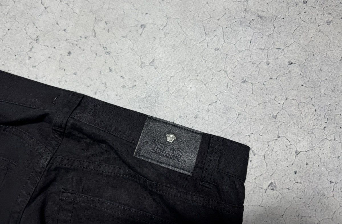 Versace Jeans Couture Versace Jeans Couture Luxury Black Trousers Pants Size US 32 / EU 48 - 10 Thumbnail