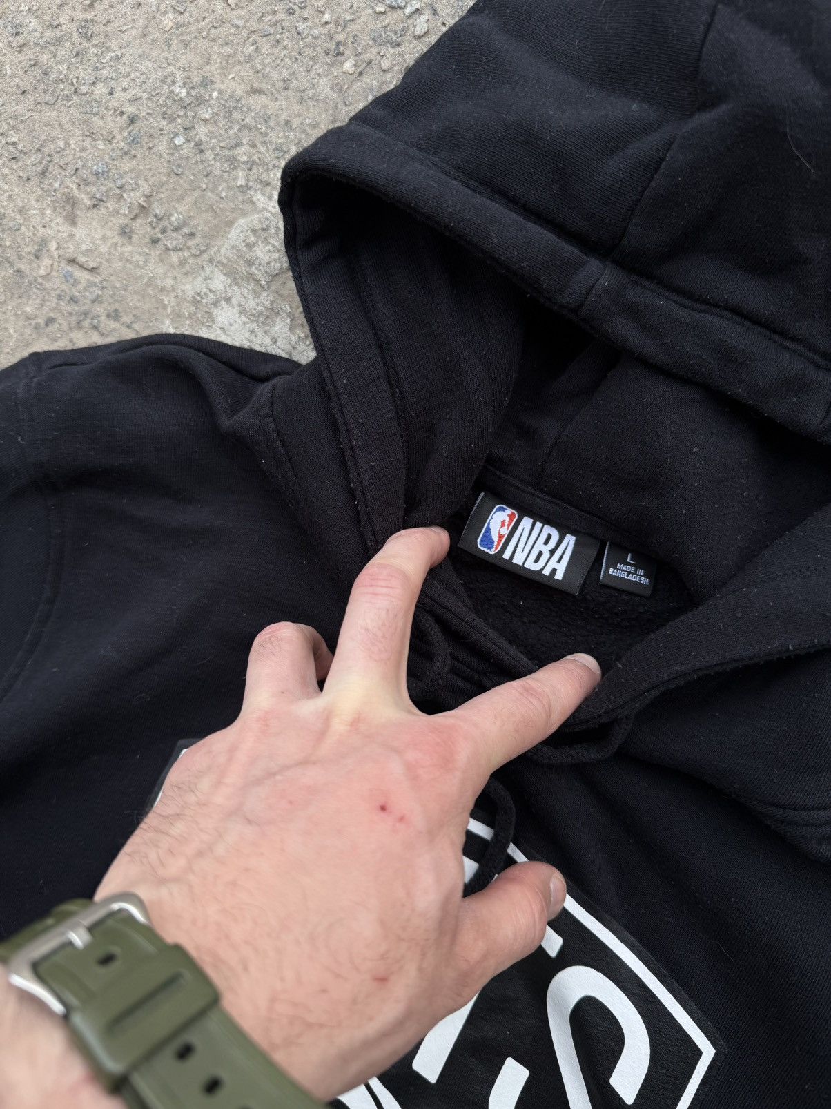 Primark NBA PRIMARK Y2K BROOKLYN NETS PULLOVER HYPE BAGGY HOODIE Size US L / EU 52-54 / 3 - 5 Thumbnail